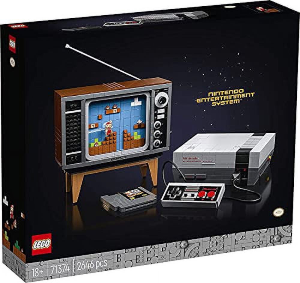 LEGO Nintendo Entertainment System 71374 Building Set (2646 Pieces) Lego