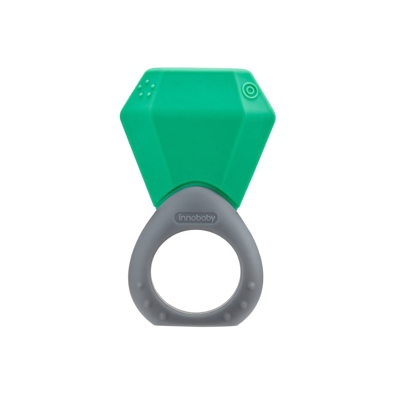 INNOBABY TEETHIN' SMART BIRTHSTONE RING TEETHER - May (Emerald) Innobaby