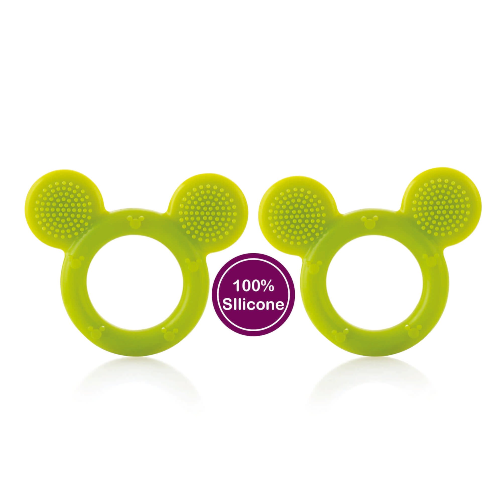 BeeBaby Infant Silicone Bristled Teether -Green BeeBaby