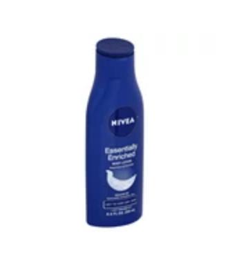 NIVEA Essentially Enriched Body Lotion for Dry Skin, 8.4 Fl Oz Bottle Nivea