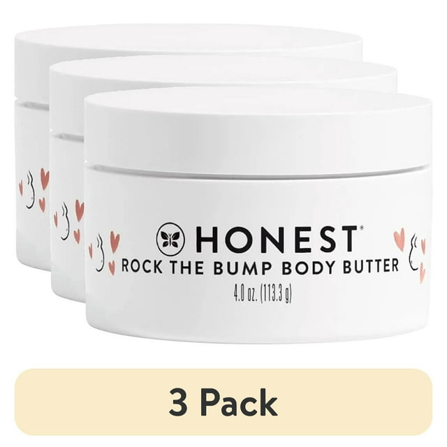 The Honest Company, Honest Mama Rock the Bump Body Butter, Stretch Mark Prone Skin Type, 4 fl. oz. The Honest Company