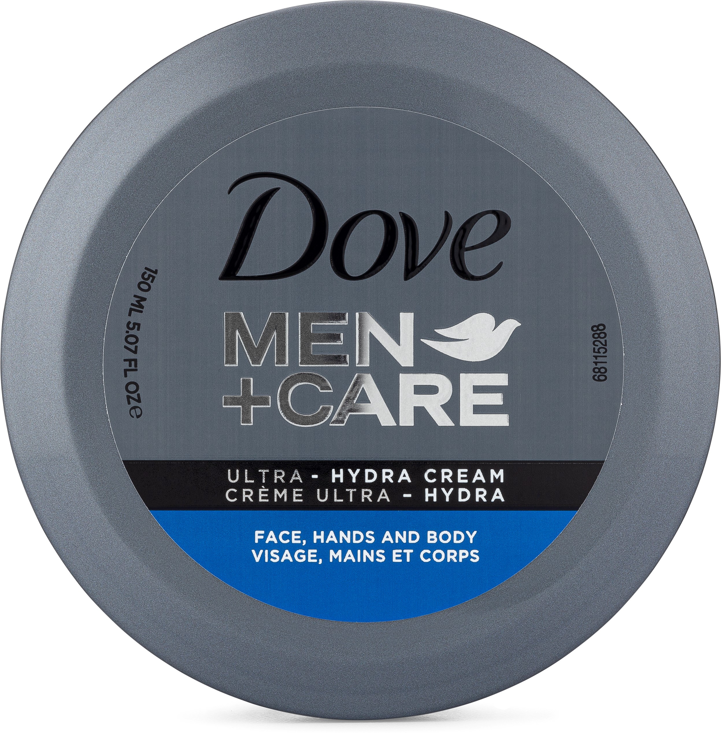 Dove Men+Care Ultra Hydra Cream, Face, Hands and Body Moisturizer for Dryness All Skin Types, 5.07 oz Dove