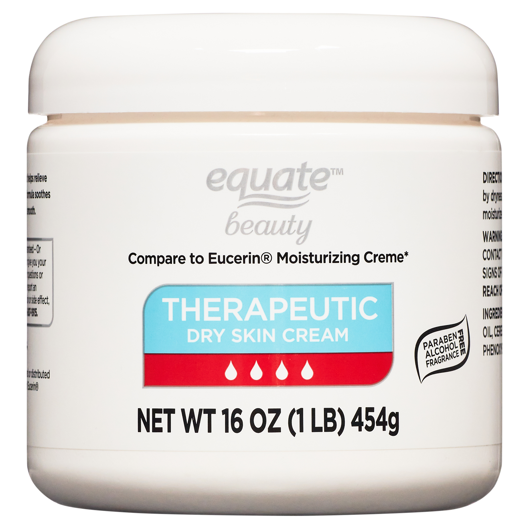 Equate Beauty Therapeutic Dry Skin Cream, 16 oz. Equate