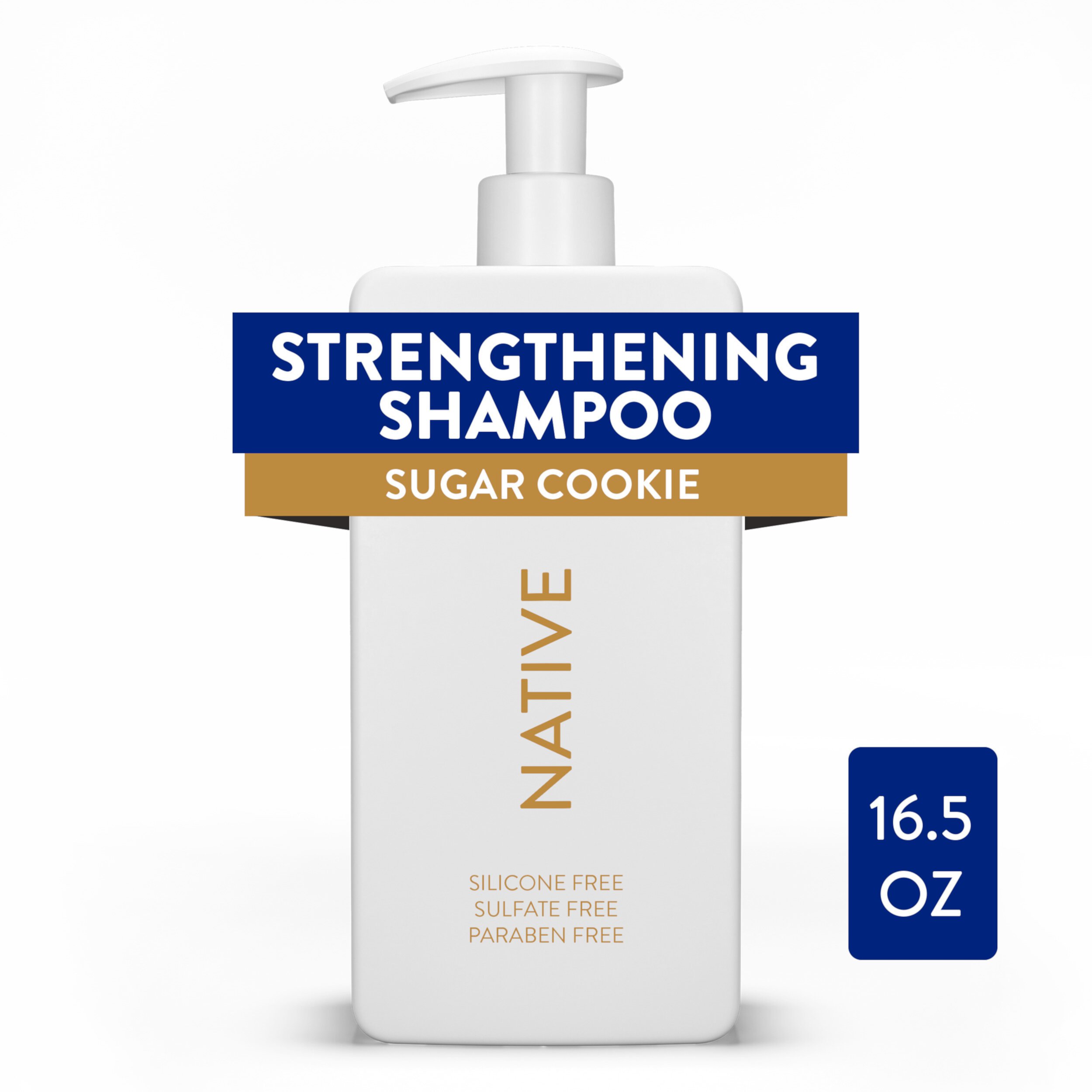 Native Limited Edition Sugar Cookie Moisturizing Shampoo,16.5 fl oz Native