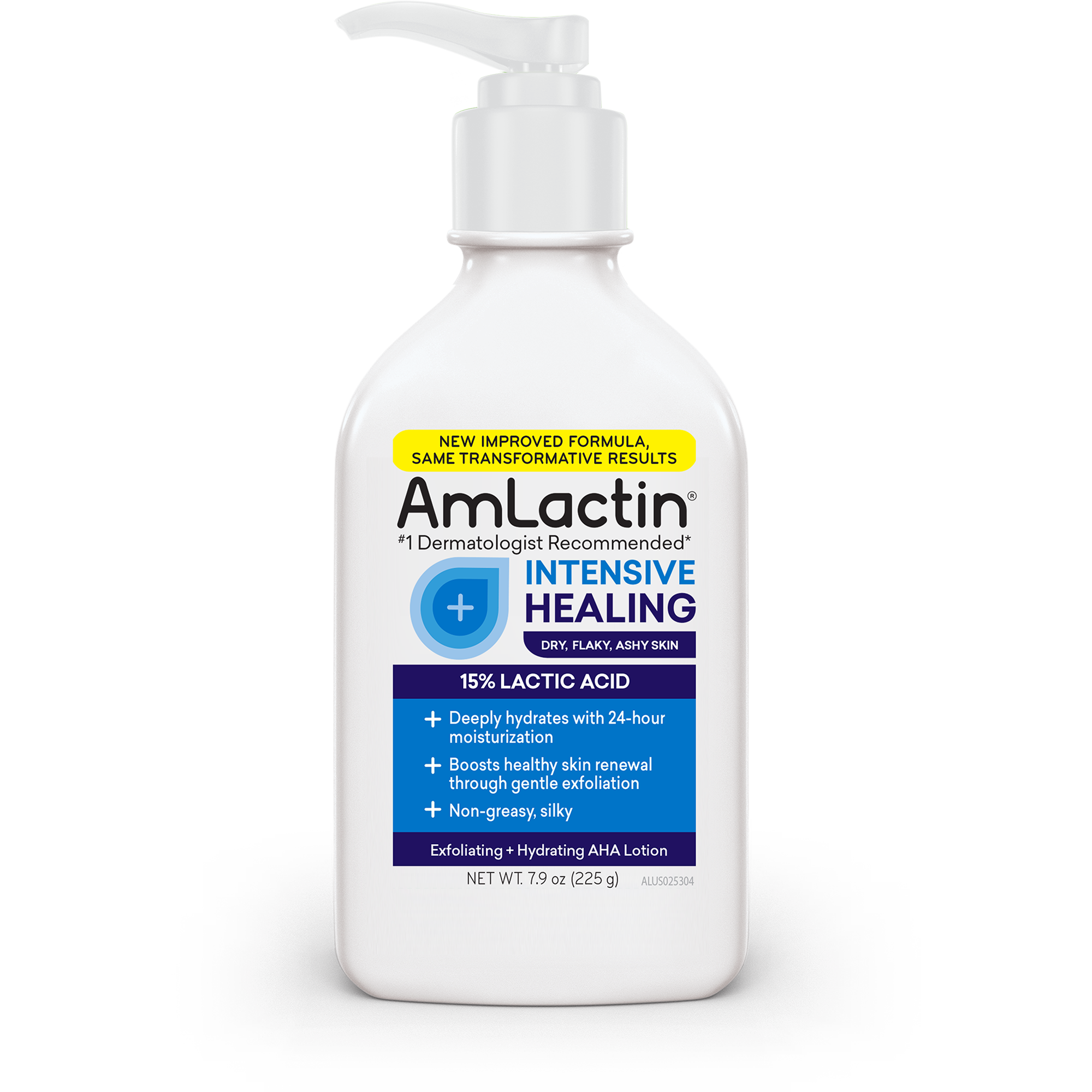 AmLactin Alpha Hydroxy Therapy Rapid Relief Restoring Lotion & Ceramides, 7.9 Oz Amlactin