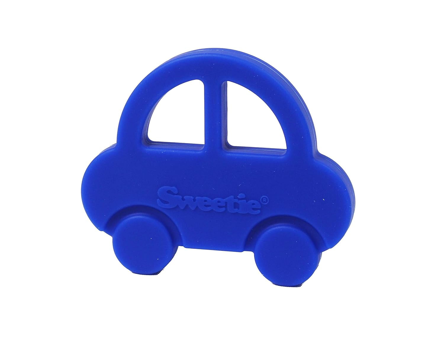 Sweetie Teether Teething Car Toys Silicone Teething for Babies silicone for Baby teething (Blue) Sweetie