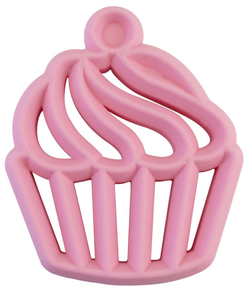 Itzy Ritzy Silicone Teether - Pink Cupcake Itzy Ritzy