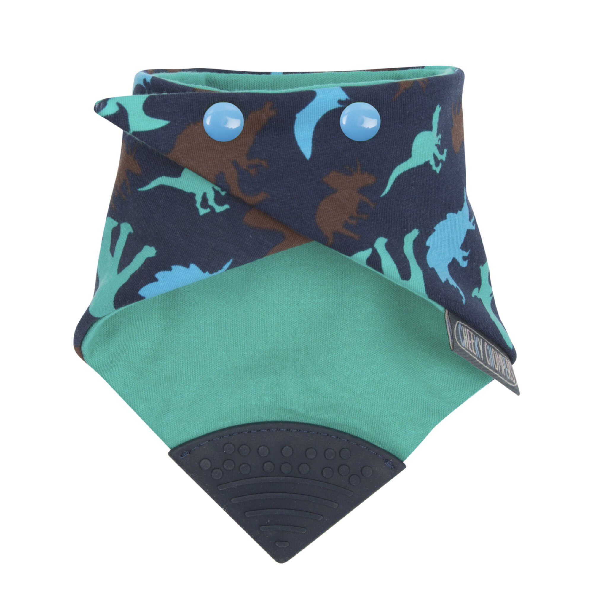 Cheeky Chompers Neckerchew Teething Bib in Chewy & Co. Cheeky Chompers