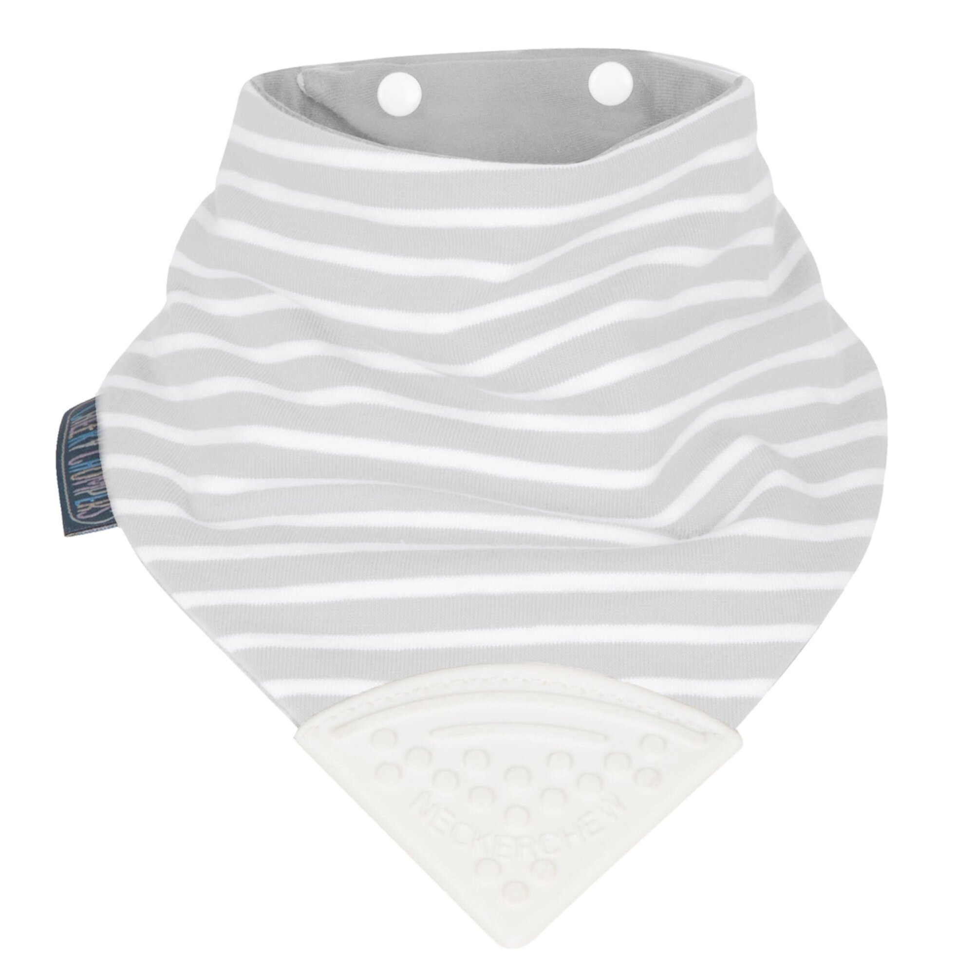 Cheeky Chompers Neckerchew Teething Bib in Red Stars Cheeky Chompers