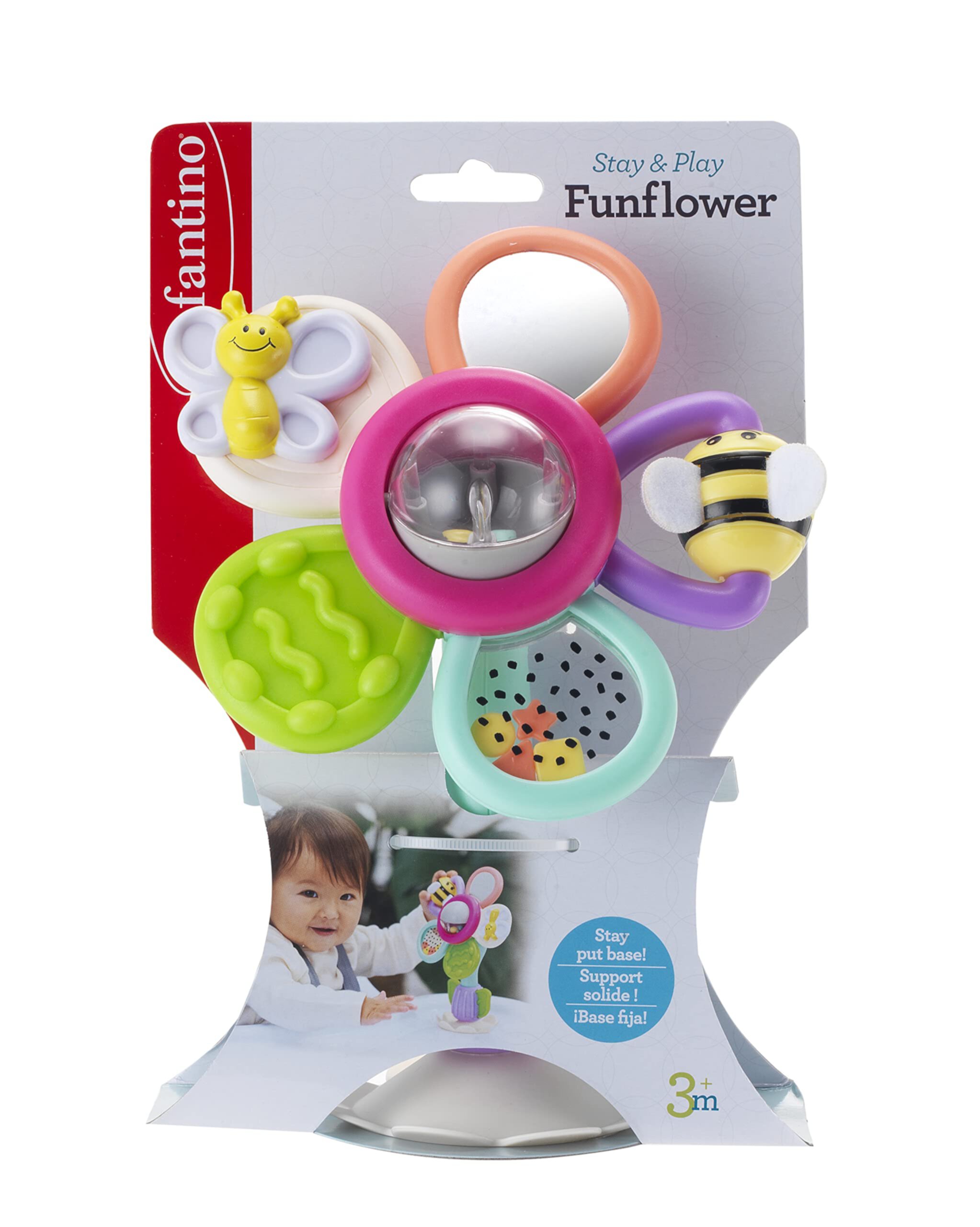 Infantino Stay and Play Fun Flower Visit the Infantino Store