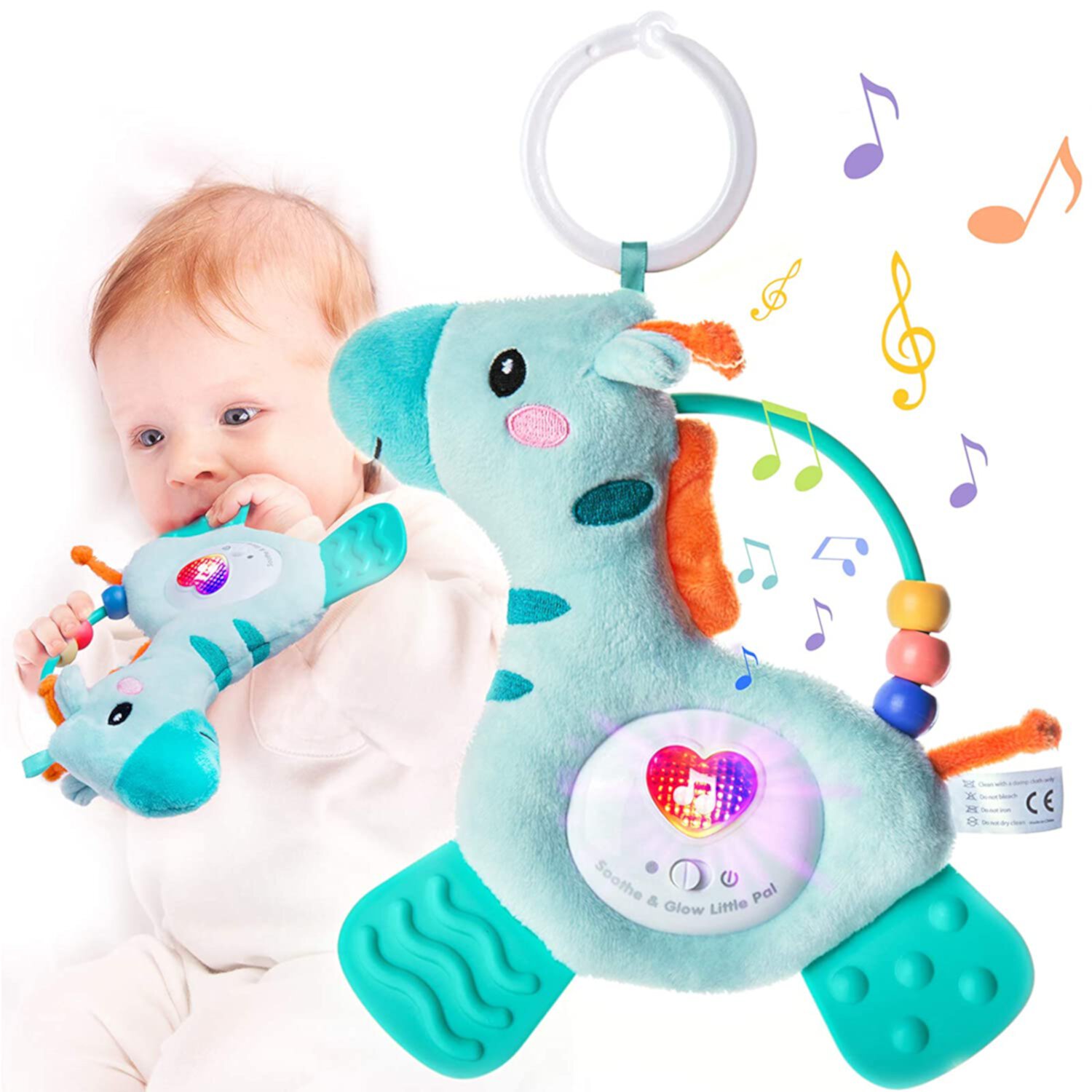 Baby Plush Musical Toy Musical Teething 6 12 Month Giraffe Baby Toy Sytle-Carry