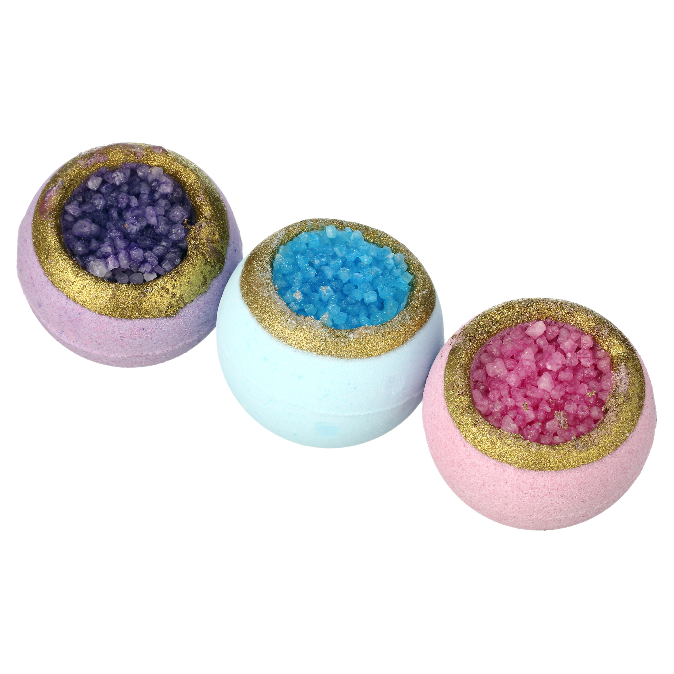 Beautiful Glow by Justice Mood Boost Bath Bomb Set, 3 Piece JUSTICE