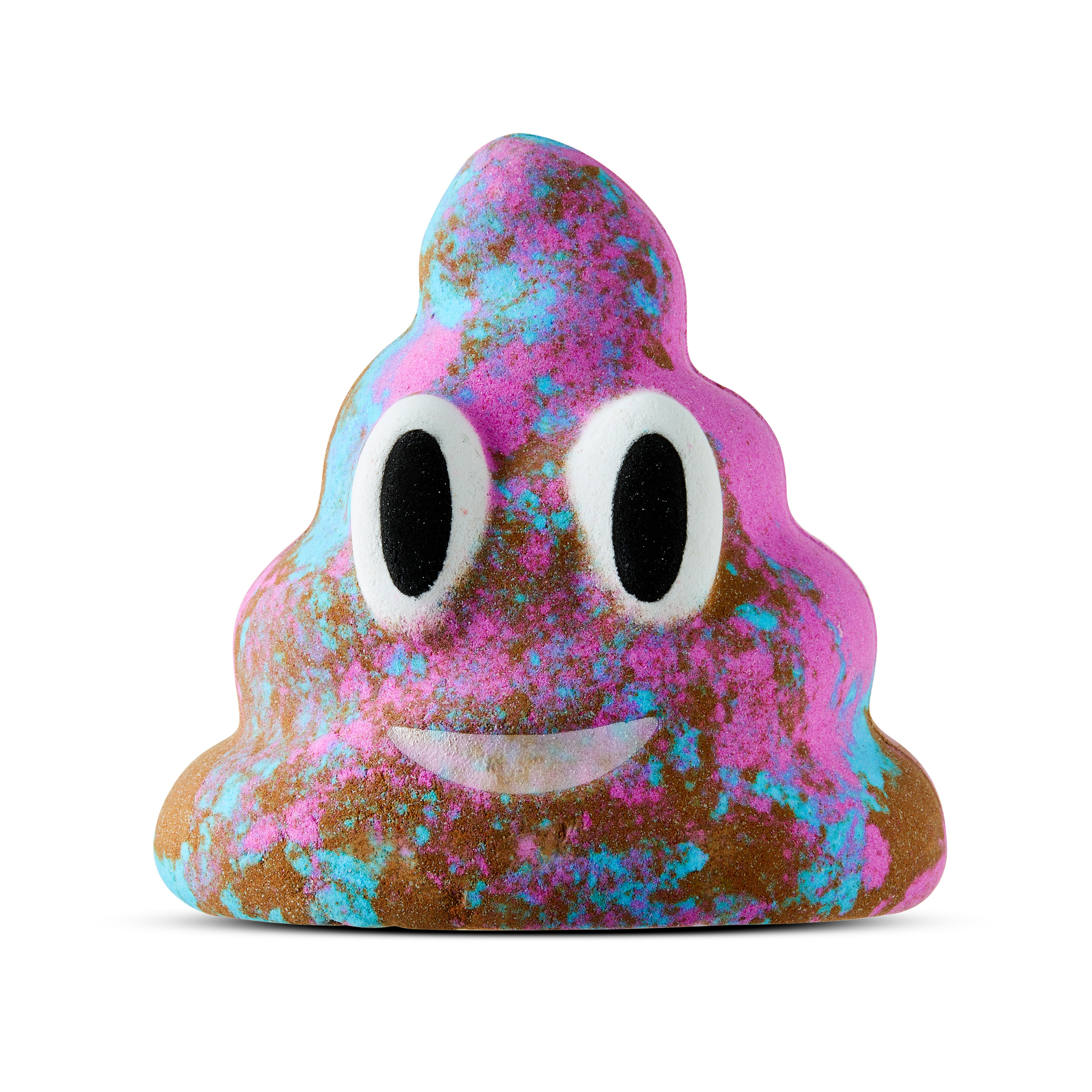 Hi Peach Layne Giant Poop Emoji Sugar Scent Bath Bomb, 21.16 oz Hi Peach Layne