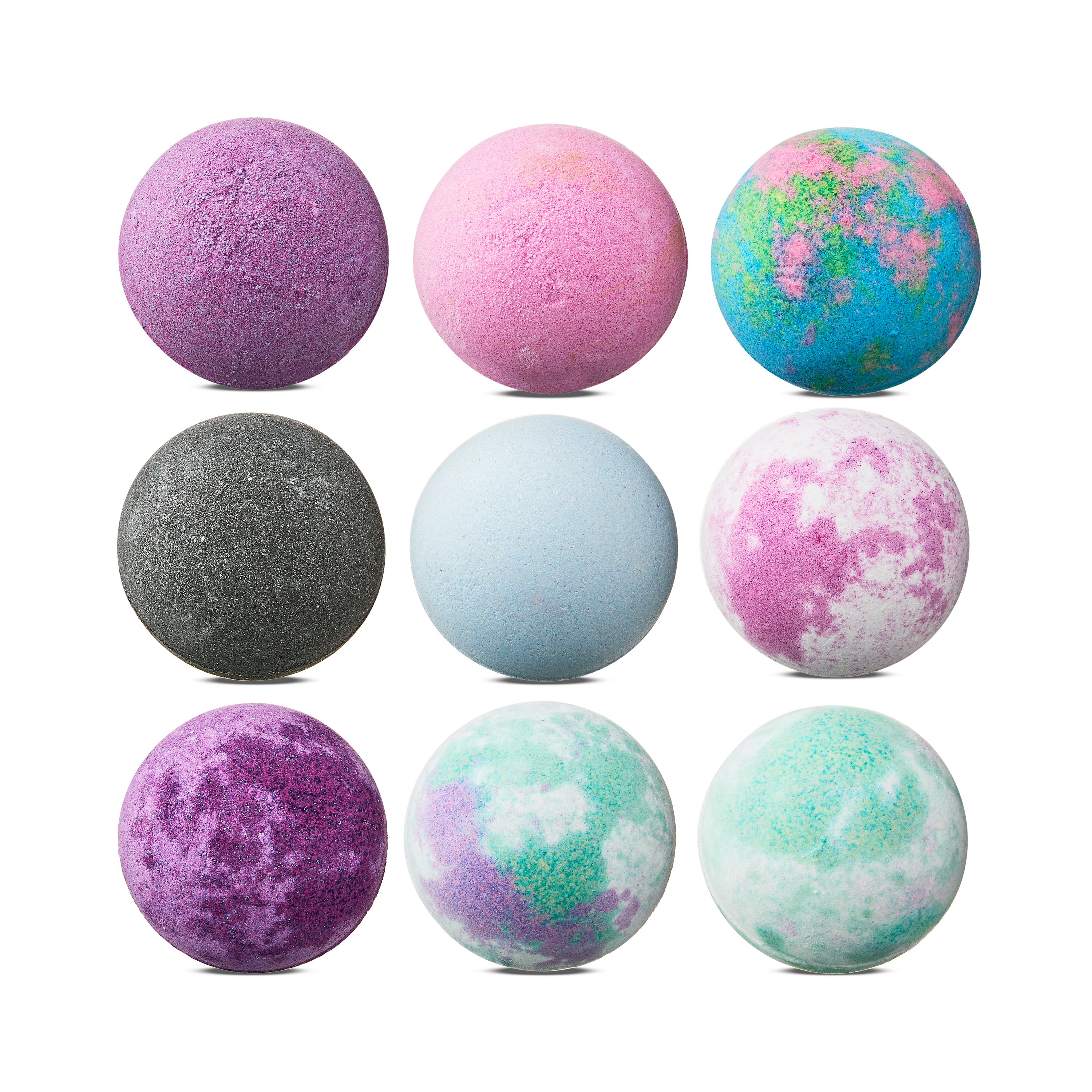 My Beauty Spot Galactic Scented Bath Fizzers, 9 Pieces My Beauty Spot