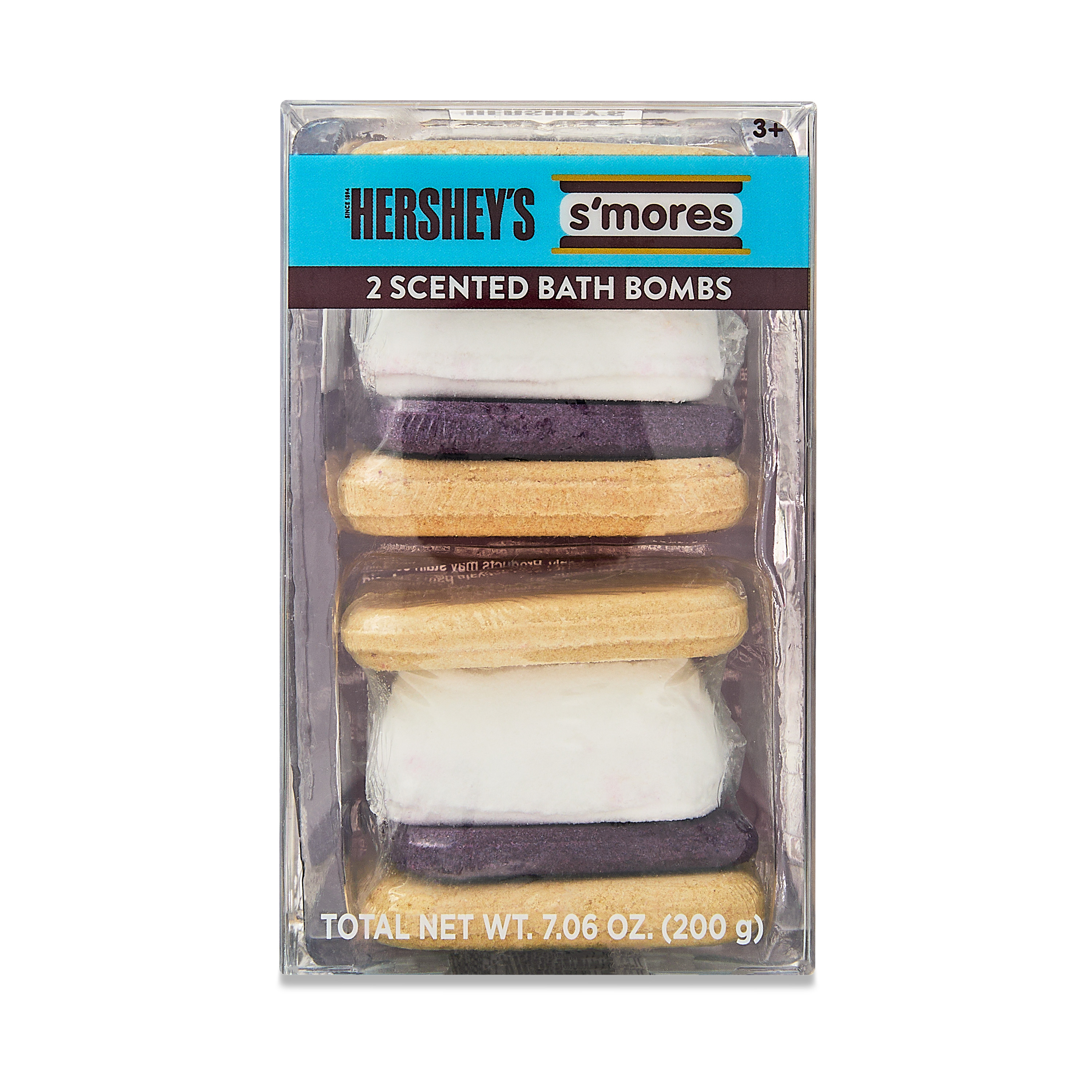 Hershey S'mores Scented Bath Bombs, 2 Pieces, 7.06 oz Hershey's