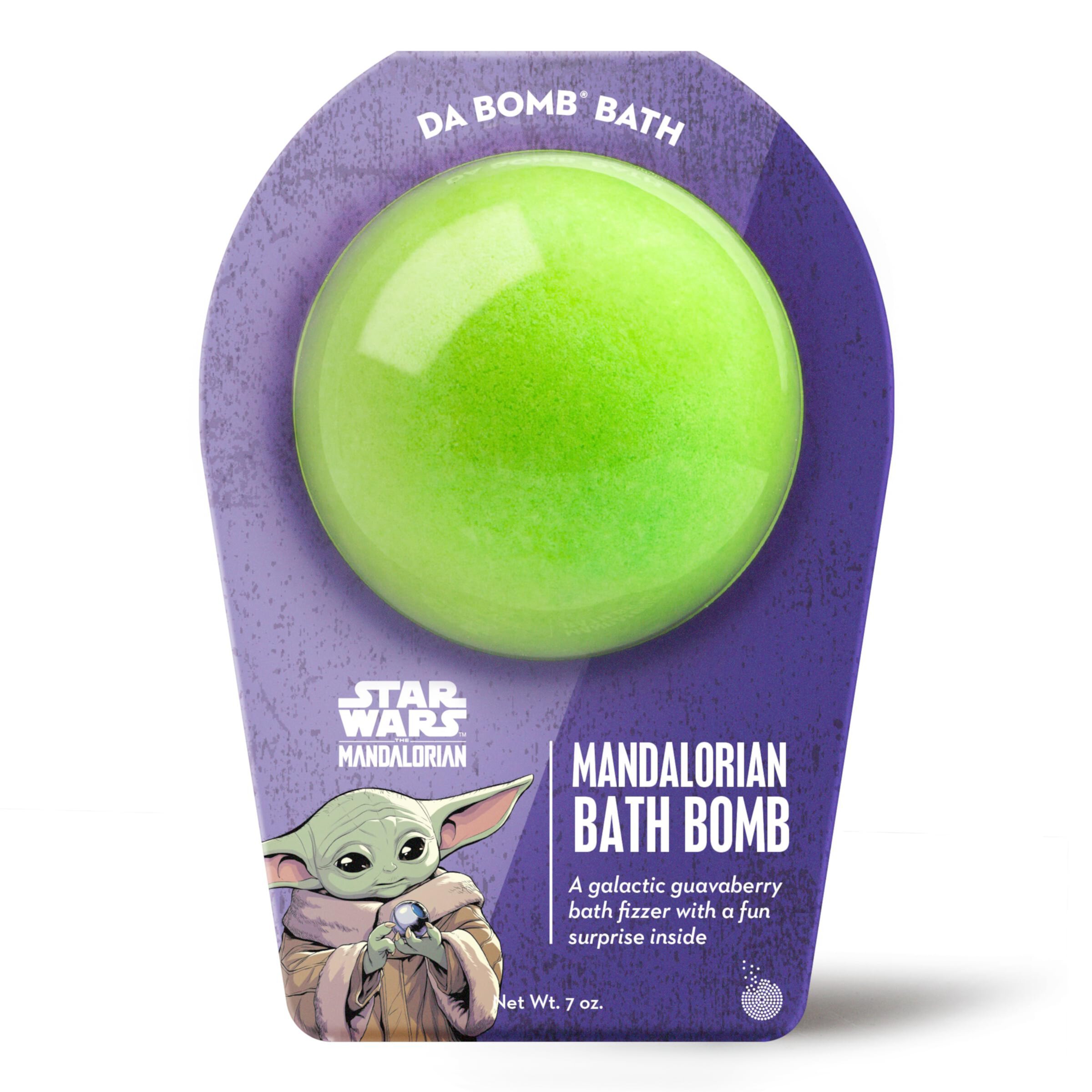 DA BOMB Bath Star Wars Mandalorian (The Child) Bath Bomb, 7oz Unknown