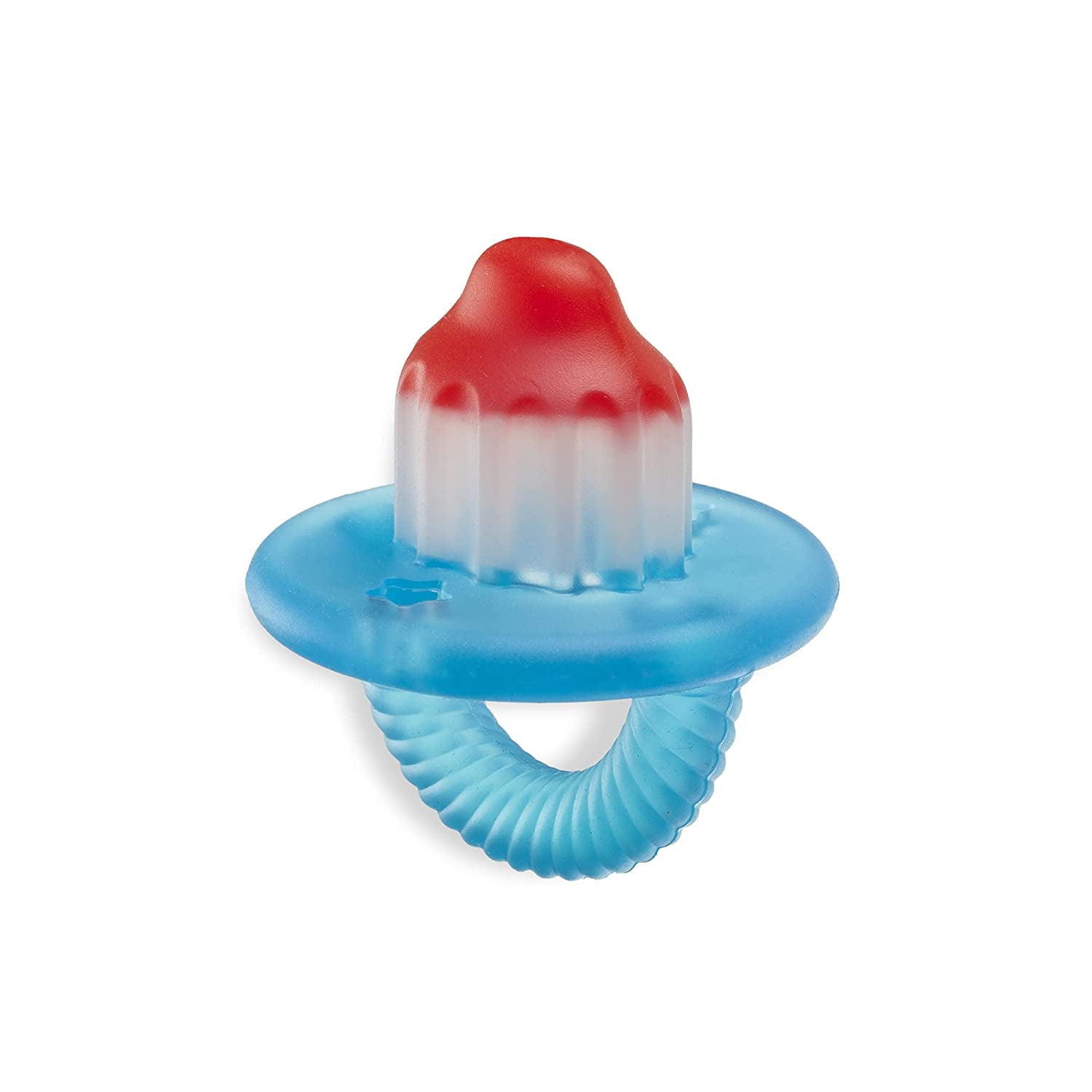 Itzy Ritzy Unisex Teensy Teether - Hero Pop Red, White, and Blue Itzy Ritzy