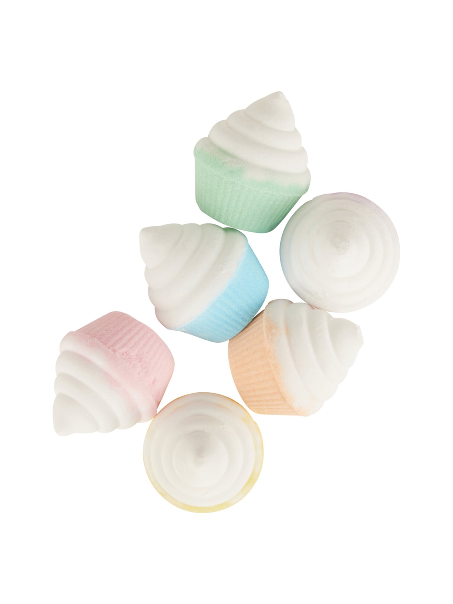 Cupcake Bath Bombs Scented, 6 Pack Simply Party