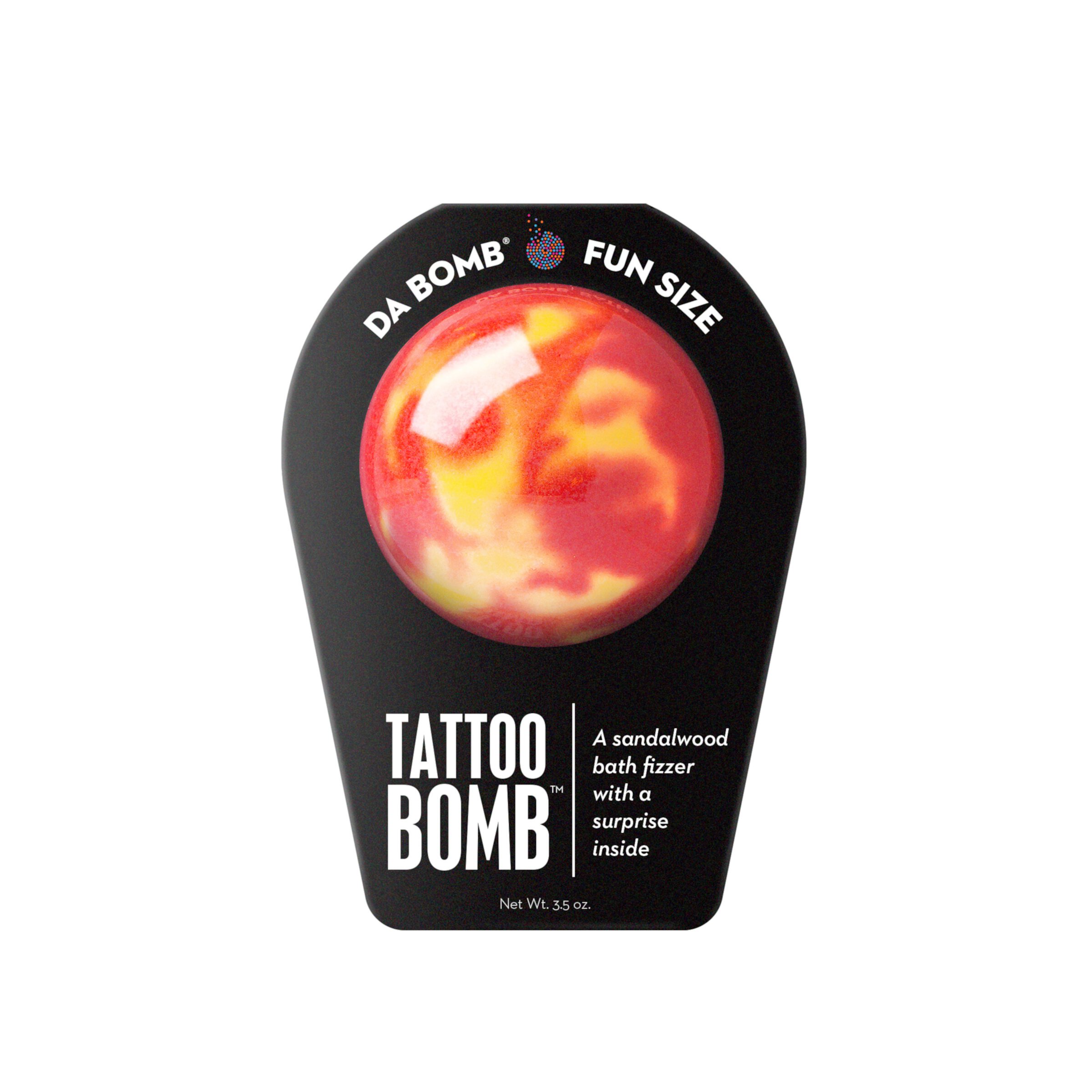 Da Bomb Bath Fizzers Tattoo Bath Bomb, 3.5oz Da Bomb