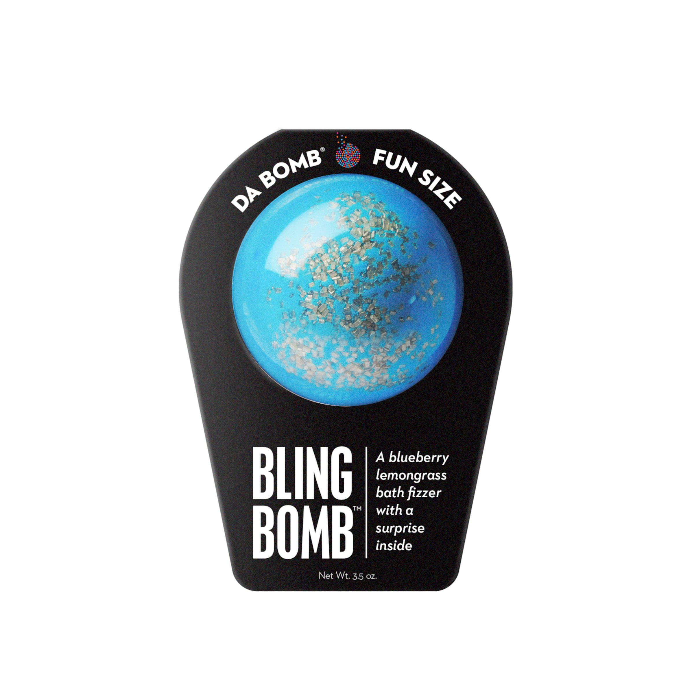 Da Bomb Bath Fizzers Bling Bath Bomb, 3.5oz Da Bomb