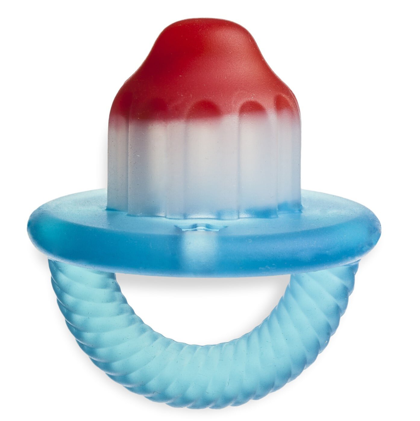 Itzy Ritzy Unisex Teensy Teether - Hero Pop Red, White, and Blue Itzy Ritzy