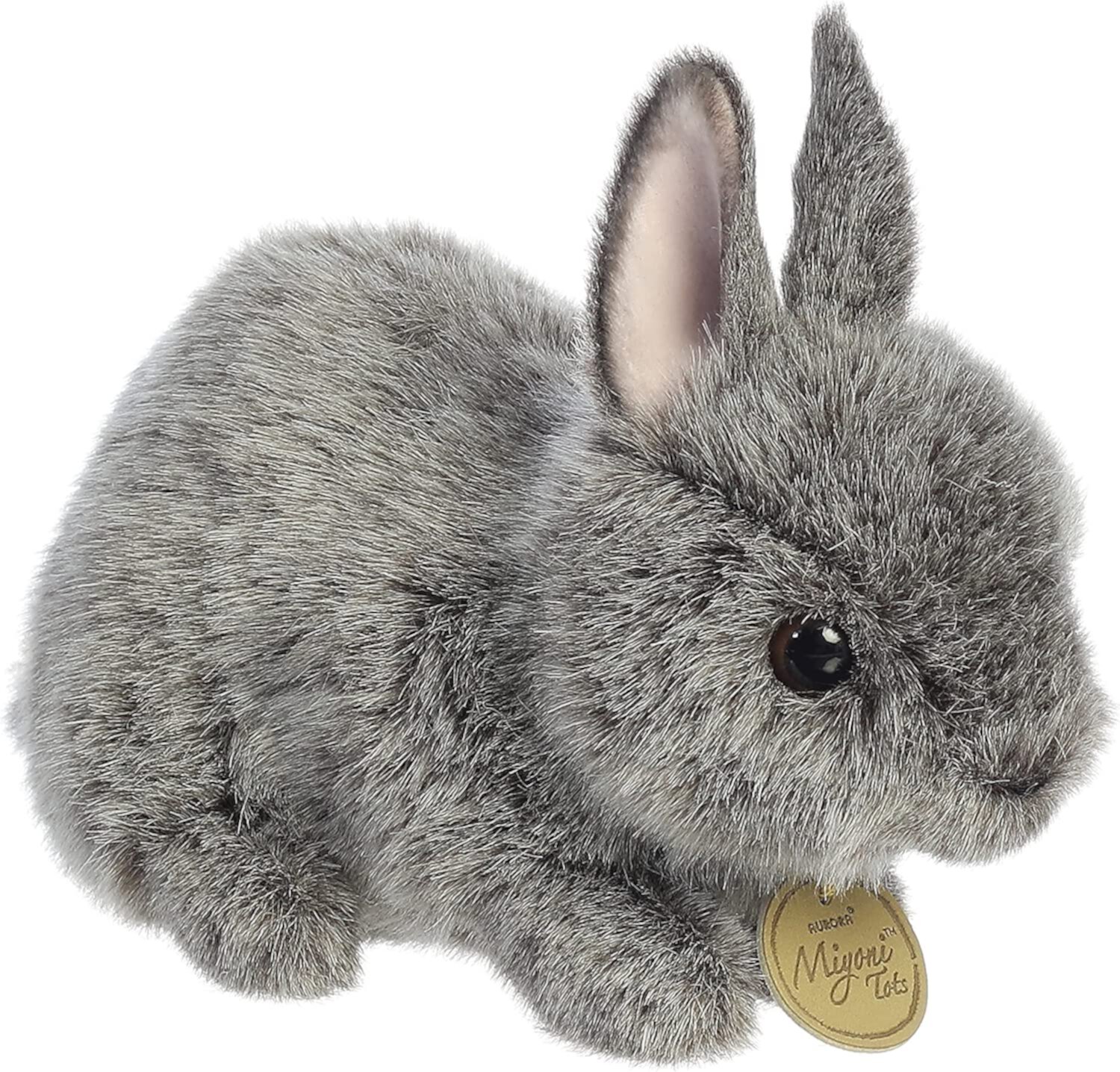 Aurora - Miyoni Tots - 7.5" Netherland Dwarf Bunny - Blue Grey Aurora