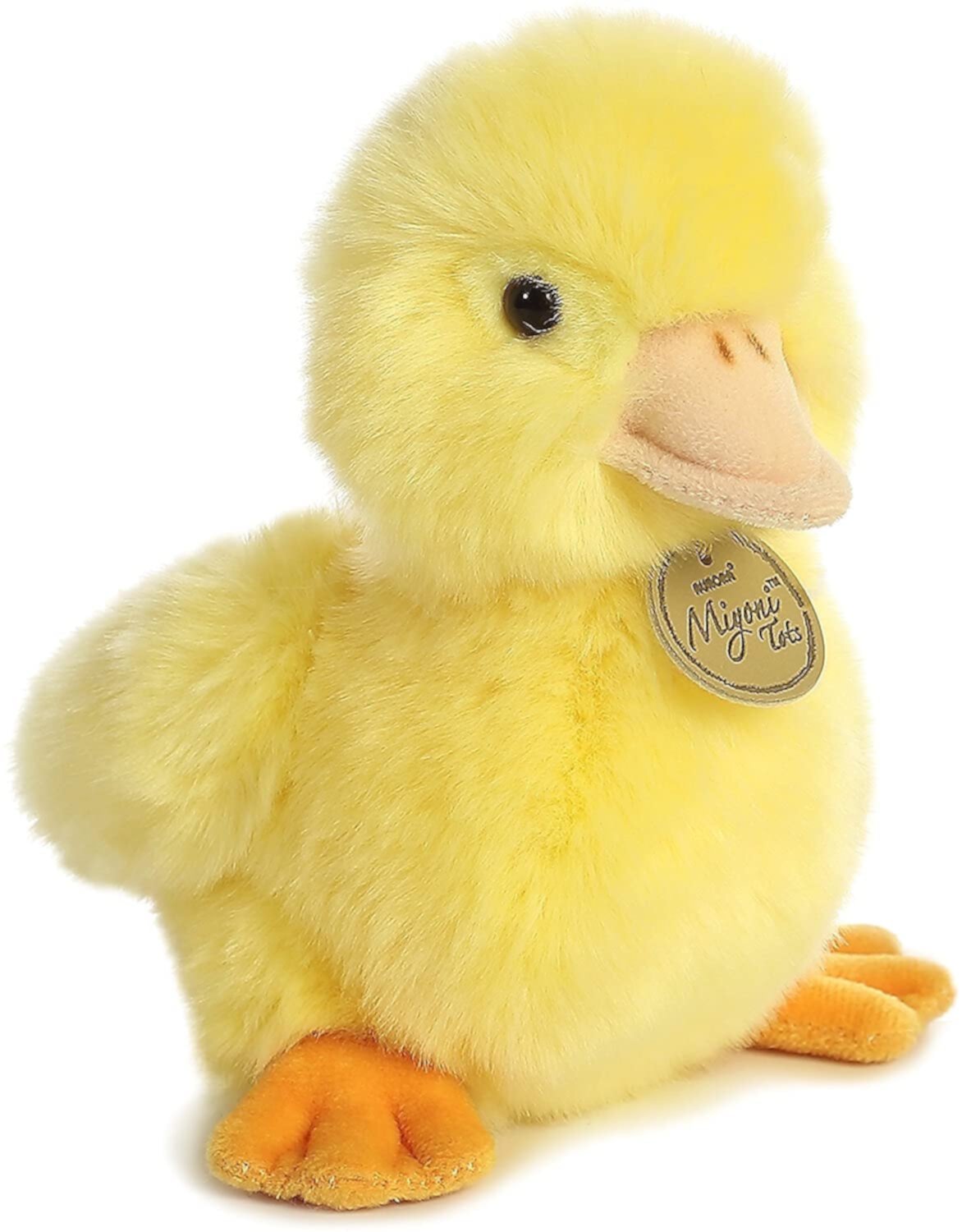 Aurora - Small Yellow Miyoni Tots - 7.5" Duckling - Adorable Stuffed Animal Aurora