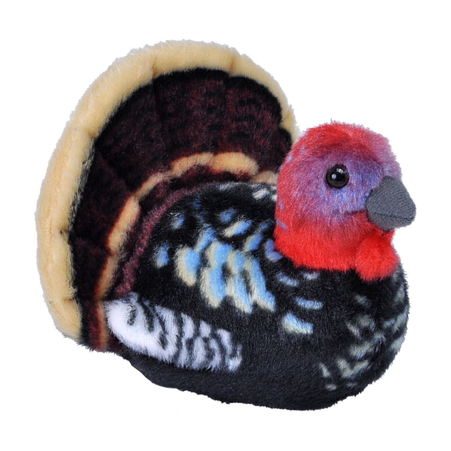 Wild Republic Audubon Bird Wild Turkey Stuffed Animal, 5.5 Inches Wild Republic