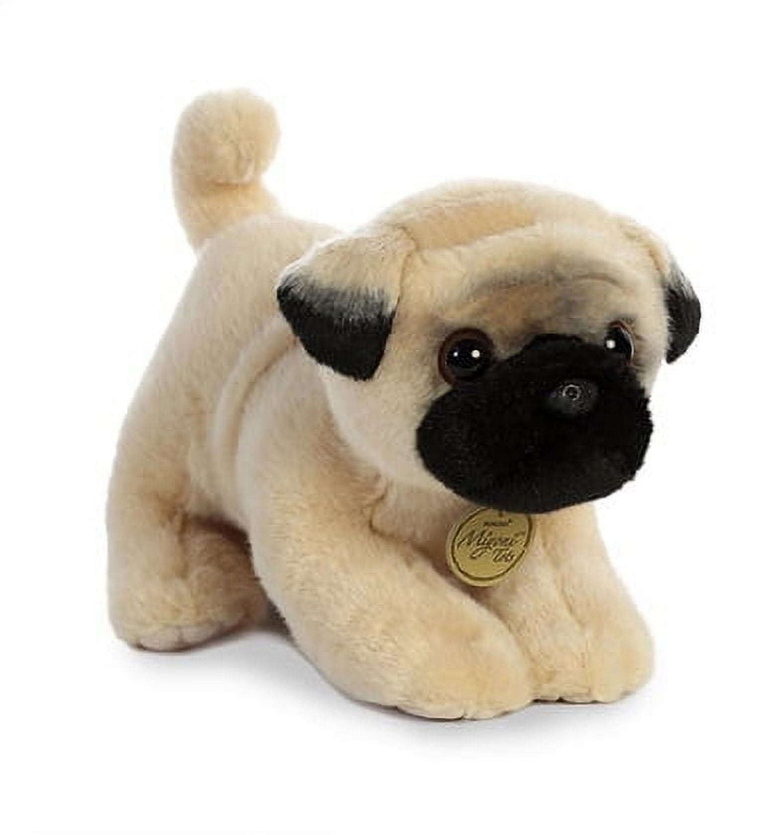 Aurora - Medium Brown Miyoni Tots - 10" Pug Pup - Adorable Stuffed Animal Aurora GB