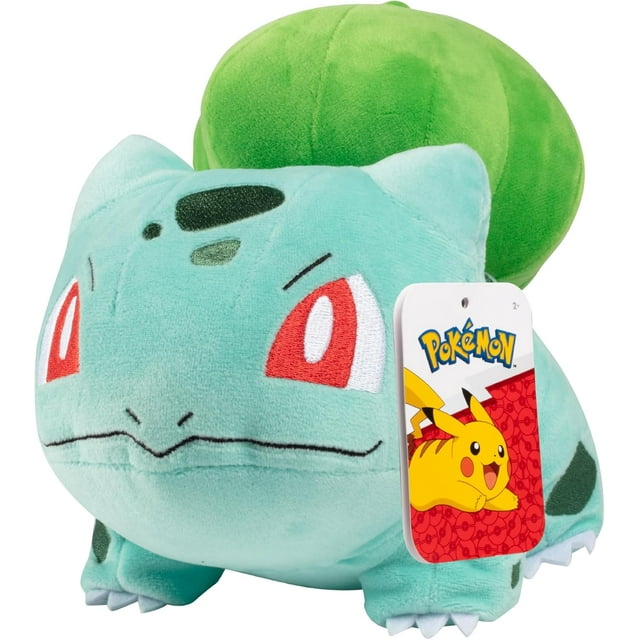 Pokémon Bulbasaur 8 inch Plush - Authentic Details - Toys for Kids Pokemon