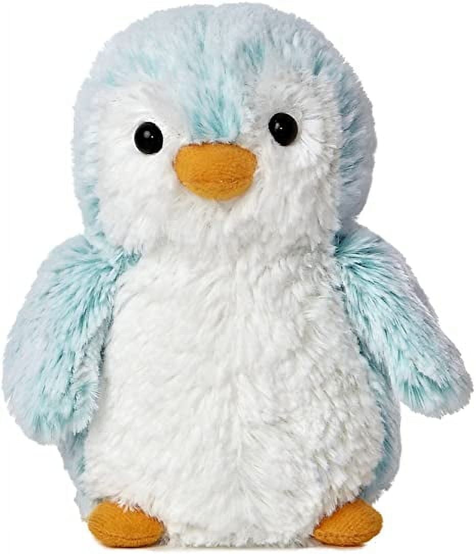 Aurora - PomPom Penguin Pequeña de Blue - Brights de 6" - Animal de Peluche Divertido Aurora