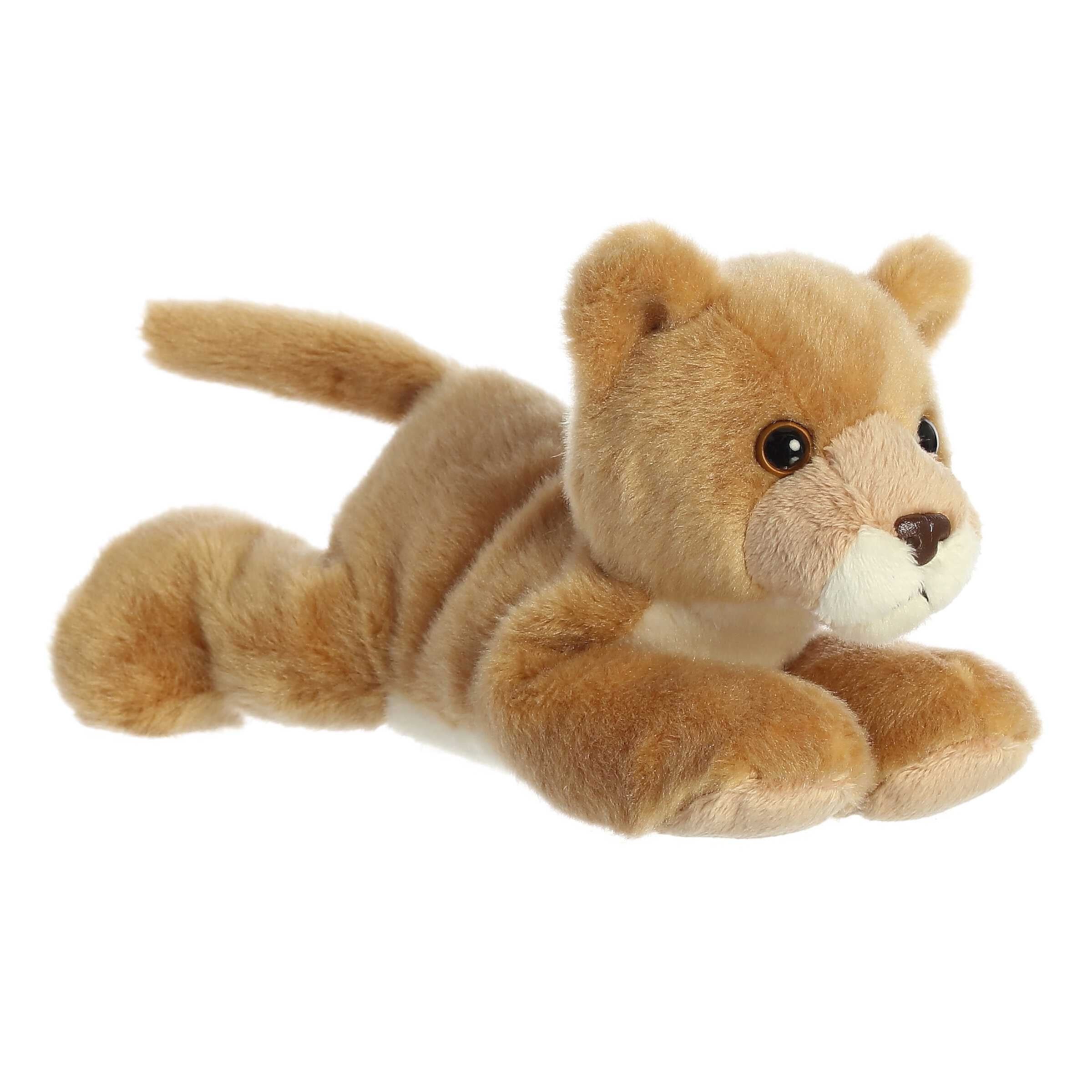 Aurora - Small Brown Mini Flopsie - 8" Leah Lioness - Adorable Stuffed Animal Aurora GB