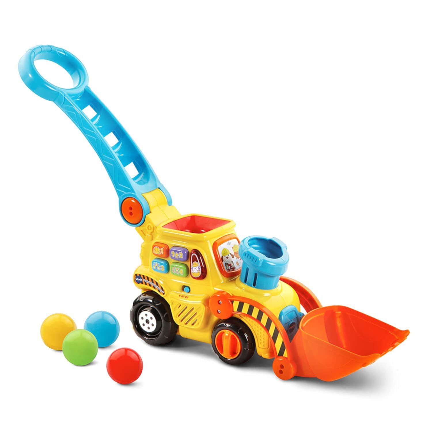 VTech Pop-a-Balls Push & Pop Bulldozer,Yellow Visit the VTech Store