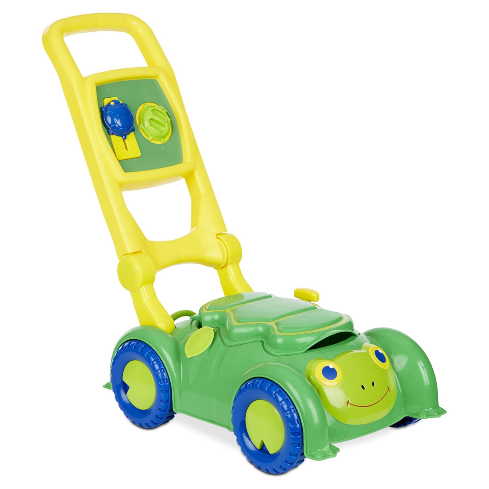 Melissa & Doug Sunny Patch Snappy Turtle Lawn Mower - Pretend Play Toy for Kids Melissa & Doug