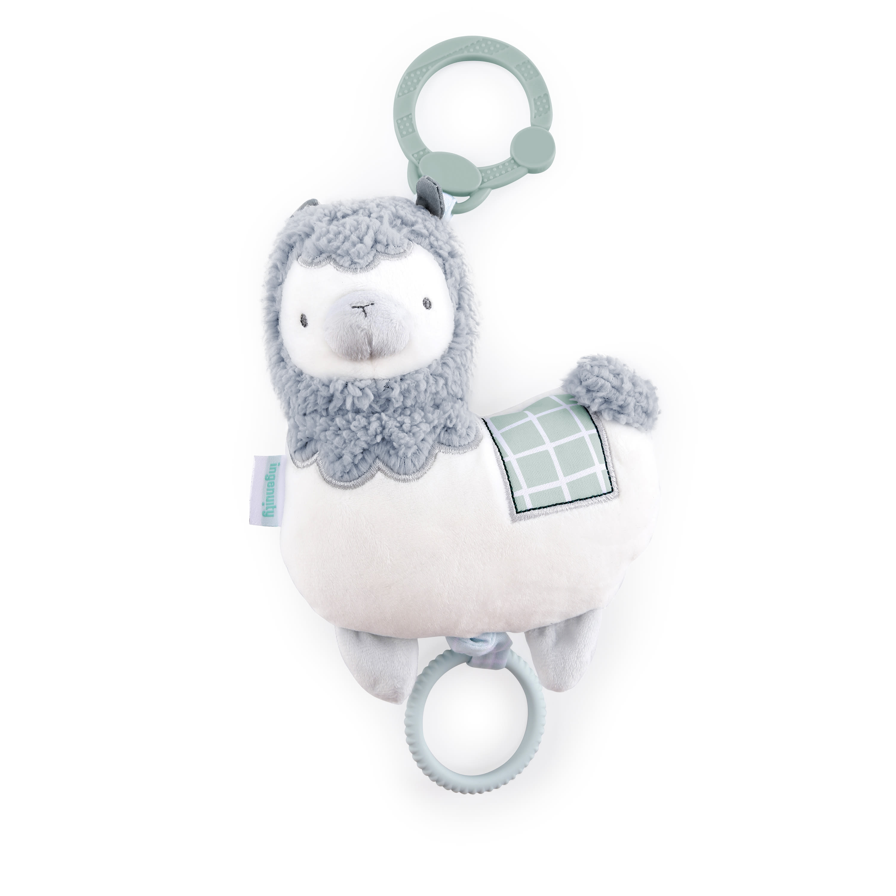 Ingenuity Premium Soft Plush Musical Travel Pull Toy - Cria the Llama, Ages Newborn + Visit the Ingenuity Store