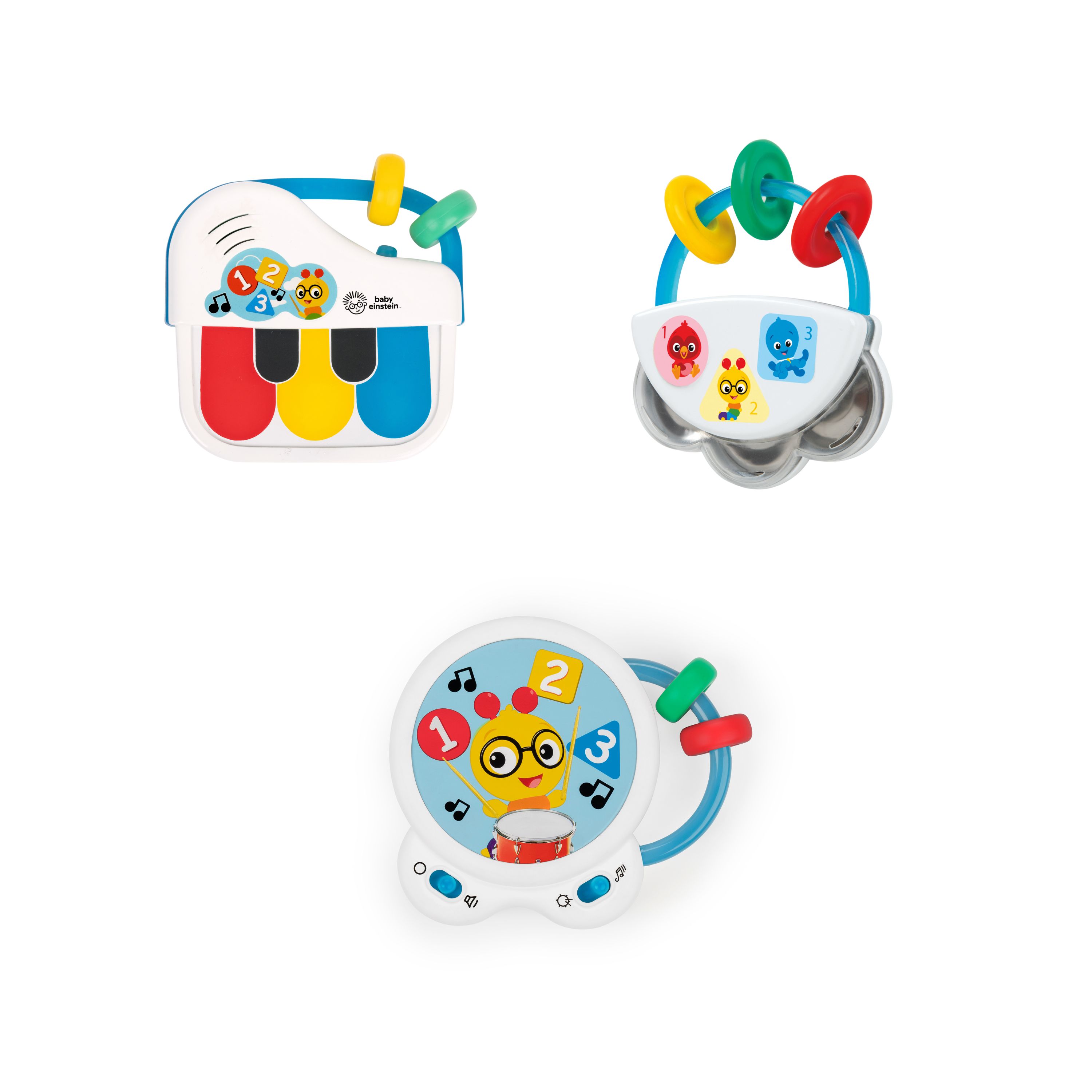 Baby Einstein Small Symphony 3-Piece Musical Toy Set Visit the Baby Einstein Store