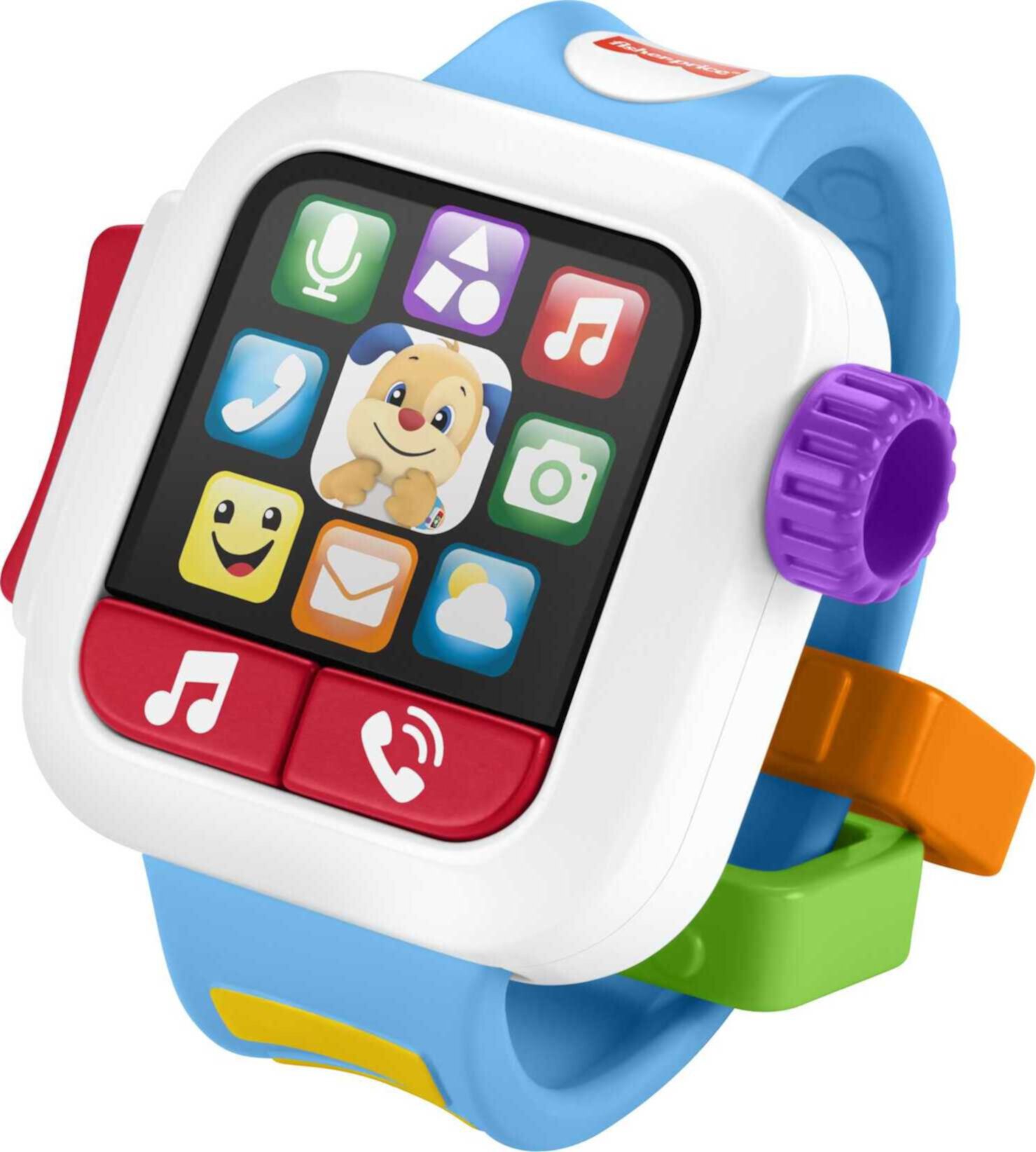 Fisher-Price Laugh & Learn Time to Learn Smartwatch Musical Learning Toy for Baby & Toddler Visit the Fisher-Price Store