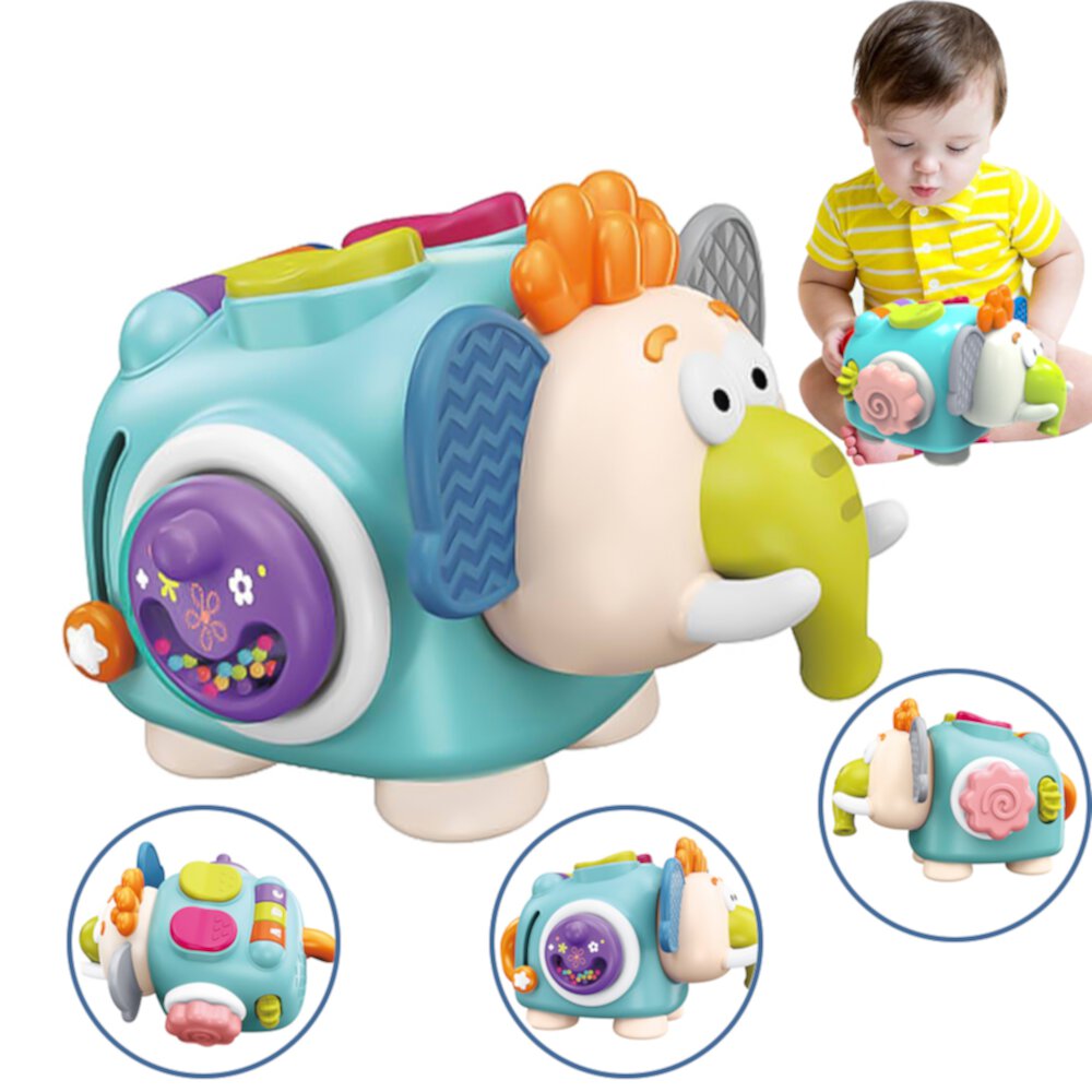 Toys for 1 Year Old, Multi-Functional Learning Educational Toys for 1 2 3 Years Old Boys Girls, Montessori Toy for Toddlers Age 1 2 Visit the Suorfoxs Store