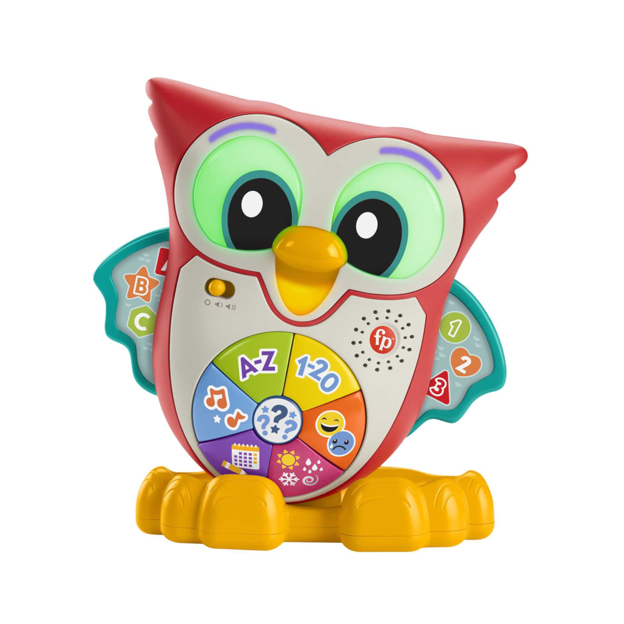 Fisher-Price Linkimals Light-Up & Learn Owl Interactive Musical Learning Toy for Toddlers Visit the Fisher-Price Store