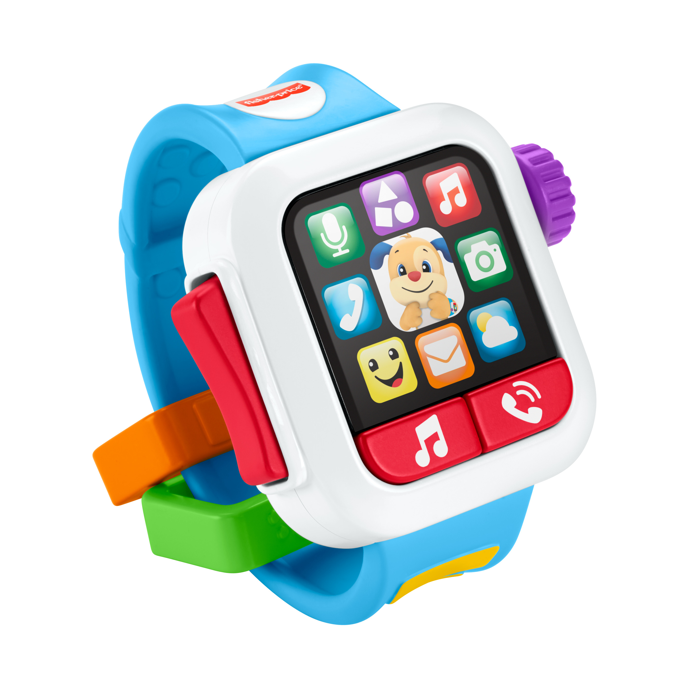 Fisher-Price Laugh & Learn Time to Learn Smartwatch Electronic Musical Toy for Infant & Toddler Visit the Fisher-Price Store