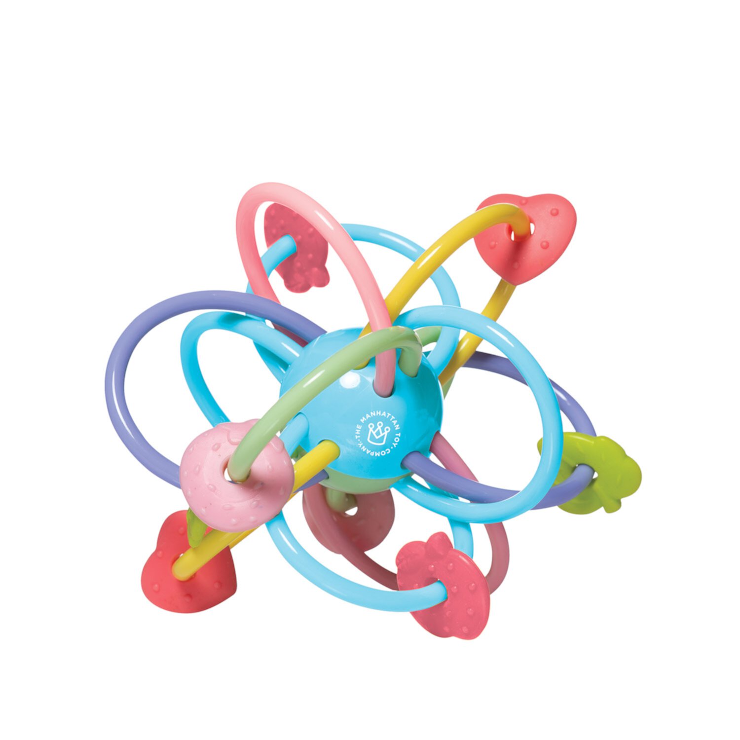 Manhattan Toy Manhattan Ball Rattle and Sensory Teether Toy Manhattan Toy