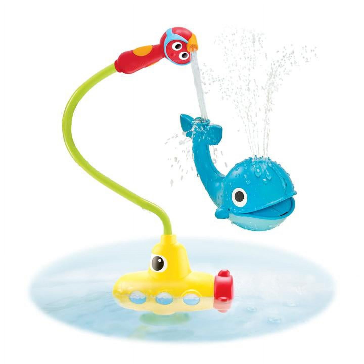 Yookidoo Baby Bathtime Toy - Submarine Spray Whale - Battery Operated Toddler Water Pump with Easy to Grip Hand Shower Visit the Yookidoo Store