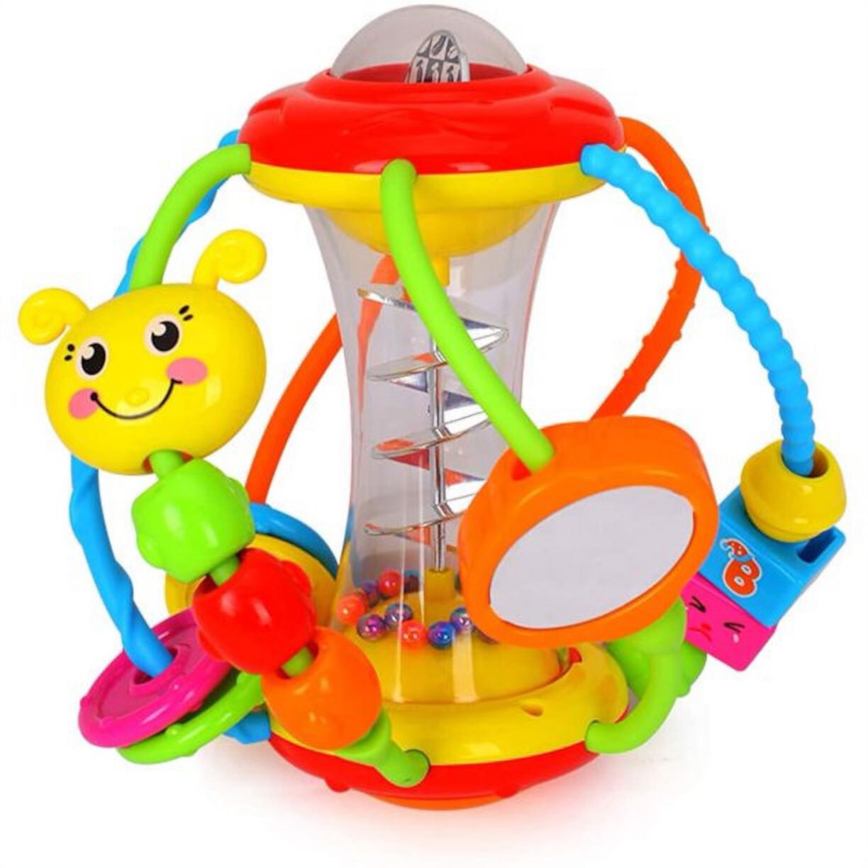 ZHANGHENG Baby Toys 6-12 months baby rattle activity ball, rattle, grip and spin rattle ZHANGHENG