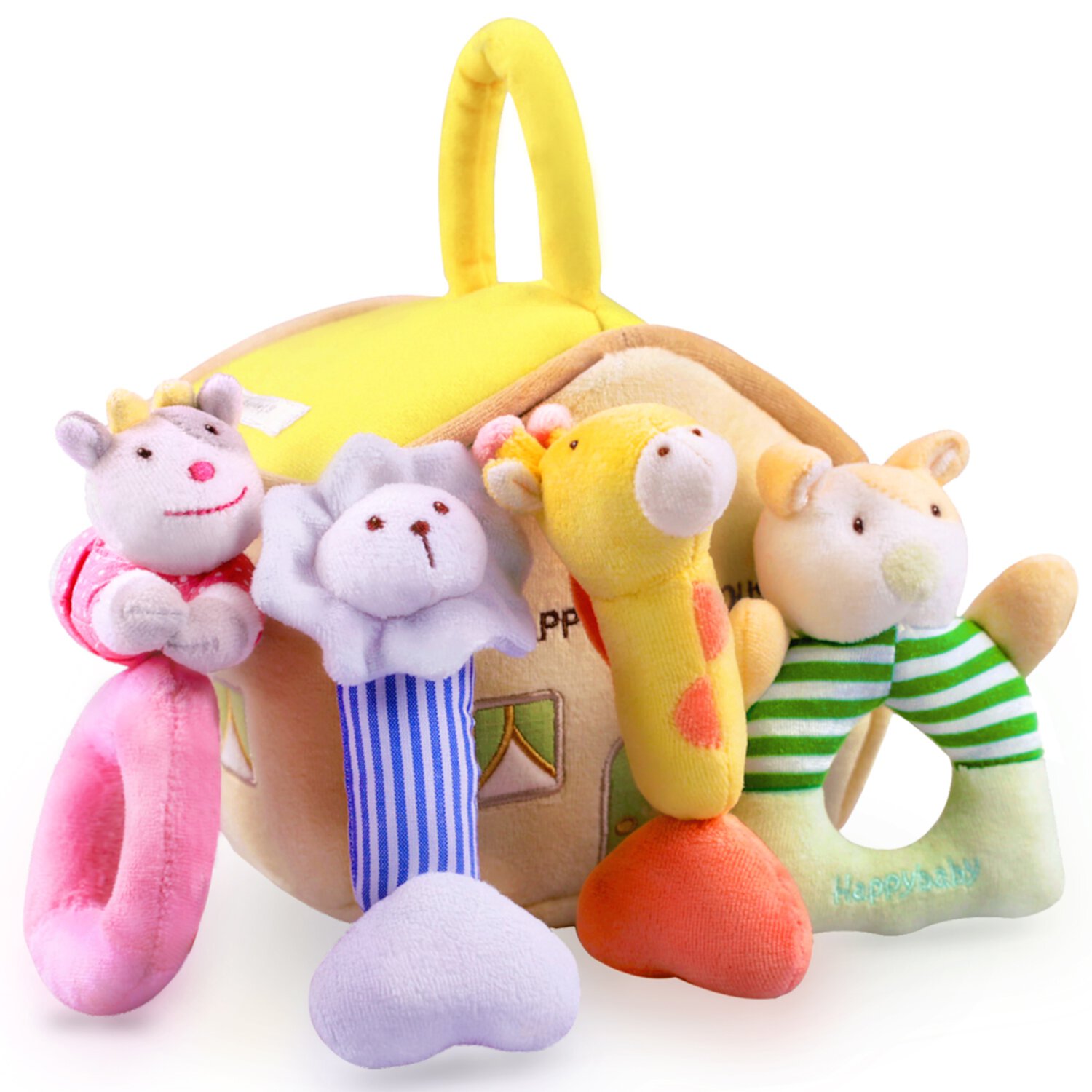 iPlay, iLearn Plush Baby Rattles IPlay iLearn