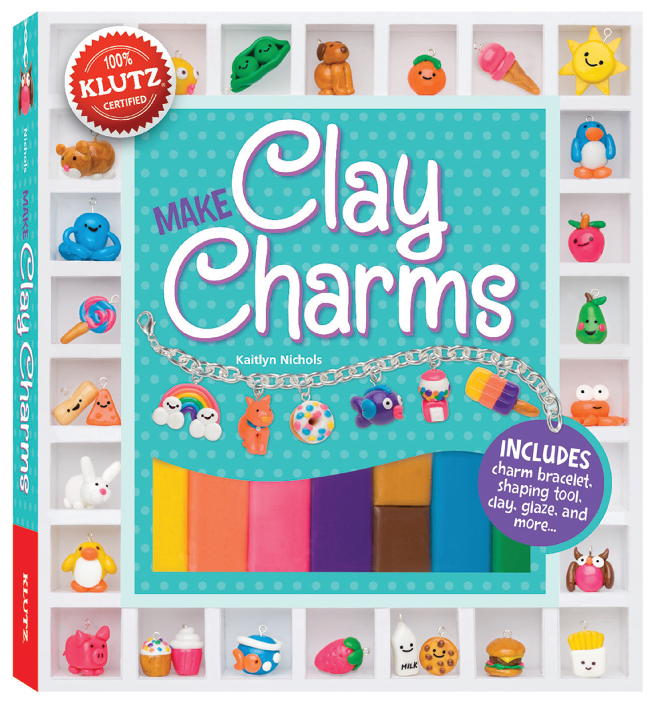 Klutz: DIY Clay Charm Making Kit, Ages 8+ Klutz