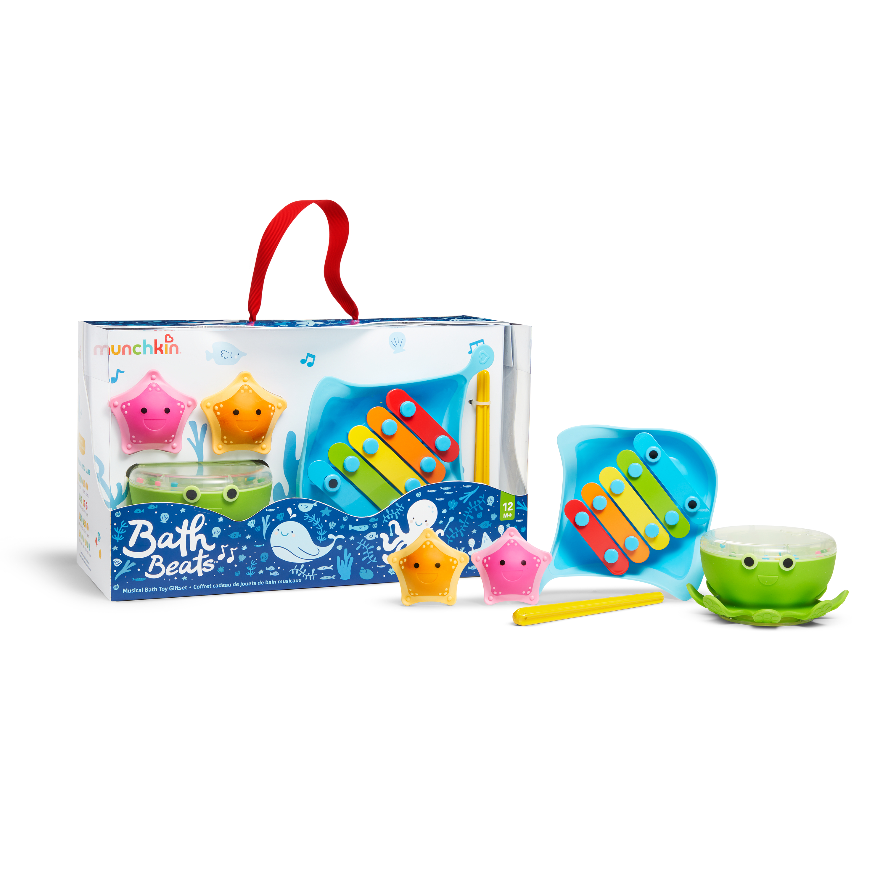 Munchkin® Bath Beats™ Toddler Bath Toy Gift Set, 4 Piece Count, Unisex Visit the Munchkin Store