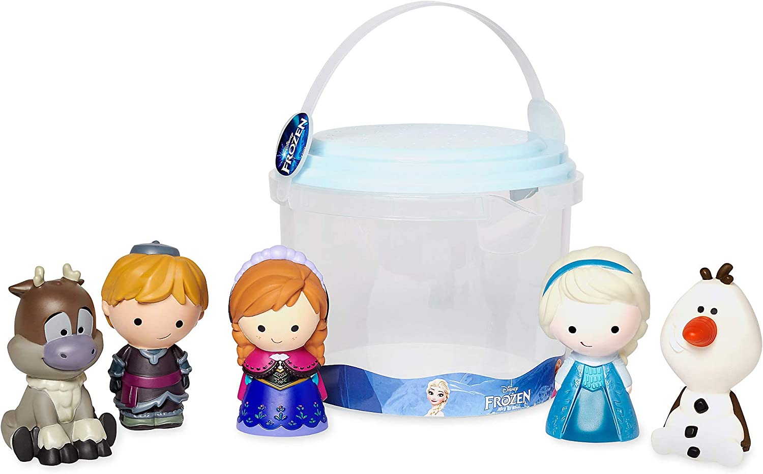 Disney Frozen Bath Toys Set - Elsa, Anna, Olaf, Sven, and Kristoff Disney