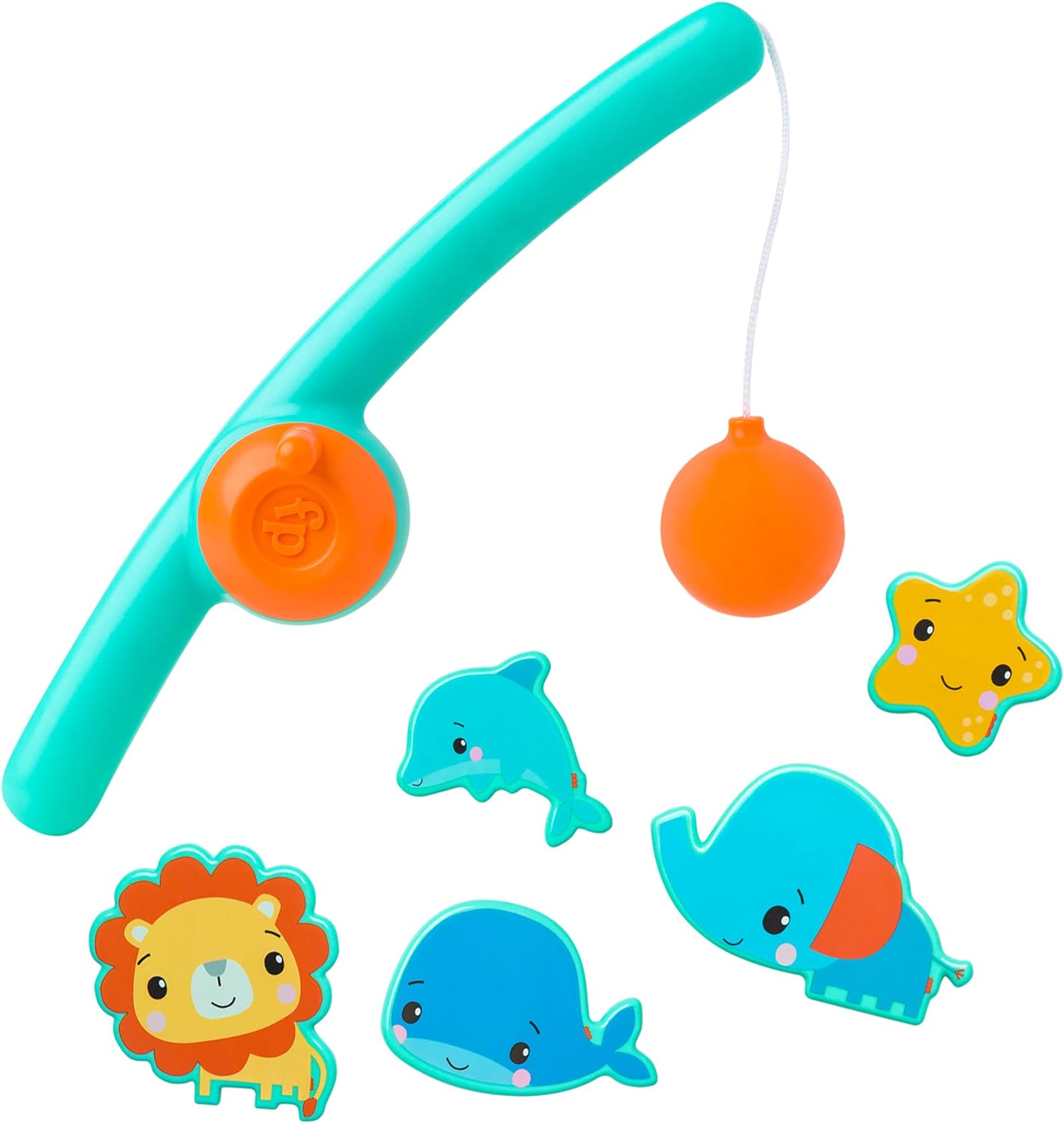 Fisher-Price Fishing Pole Baby Bath Toy, Fishing Game for Babies, Toddler Toys, 6-Piece Set Visit the Fisher-Price Store