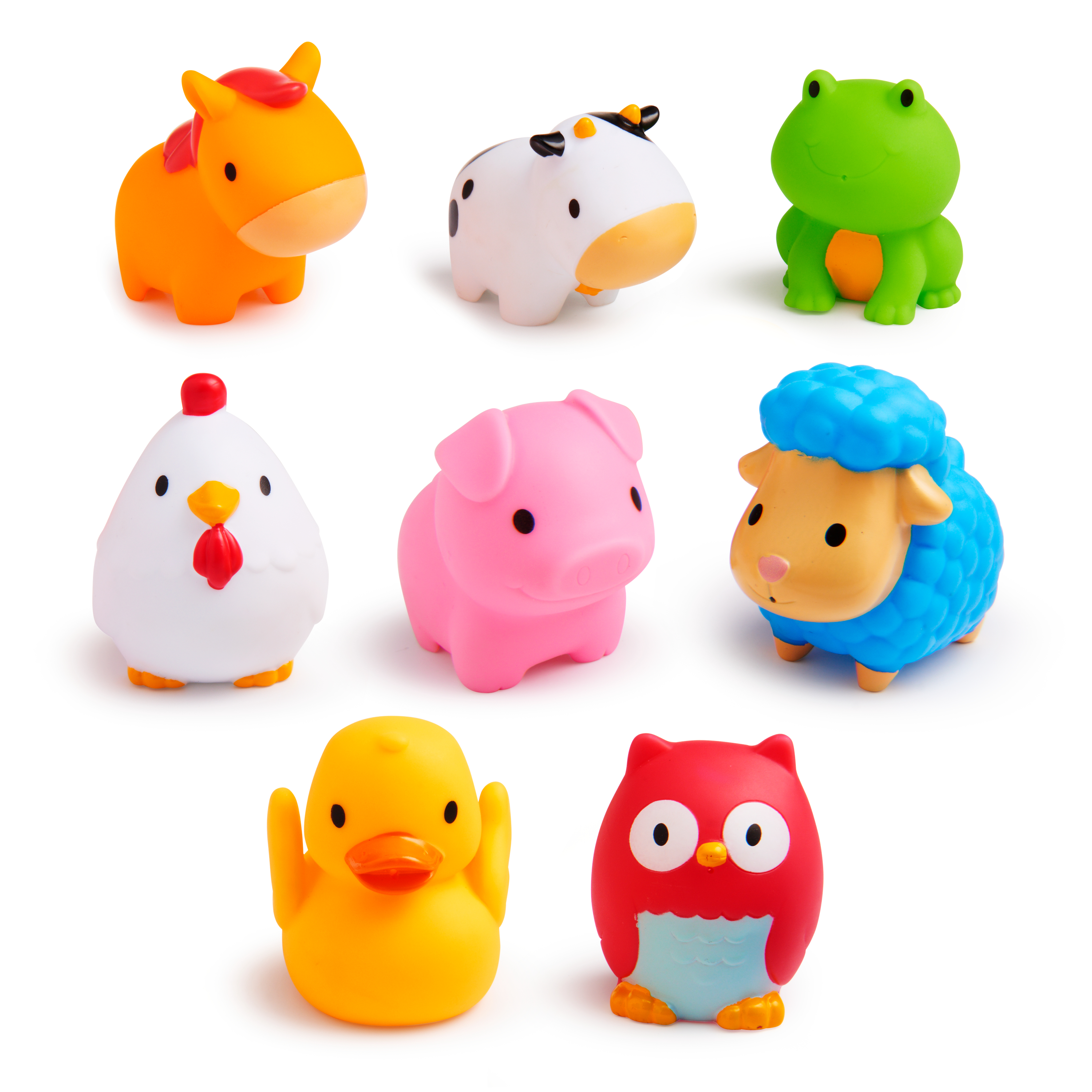 Munchkin® Farm™ Animal Squirts Baby Bath Toy, 8 Pack, Unisex Visit the Munchkin Store