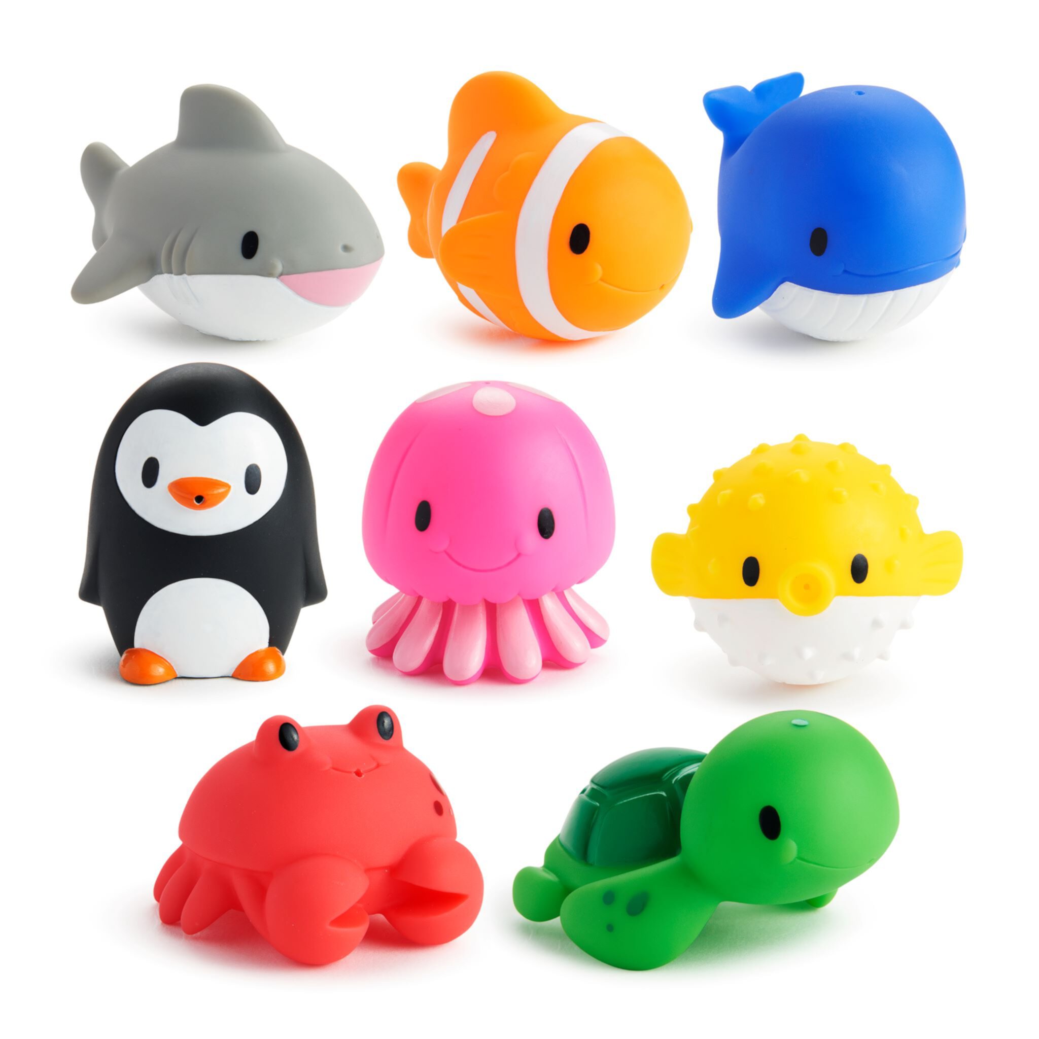 Munchkin® Ocean™ Squirts Baby and Toddler Bath Toy, 8 Pack, Unisex Visit the Munchkin Store